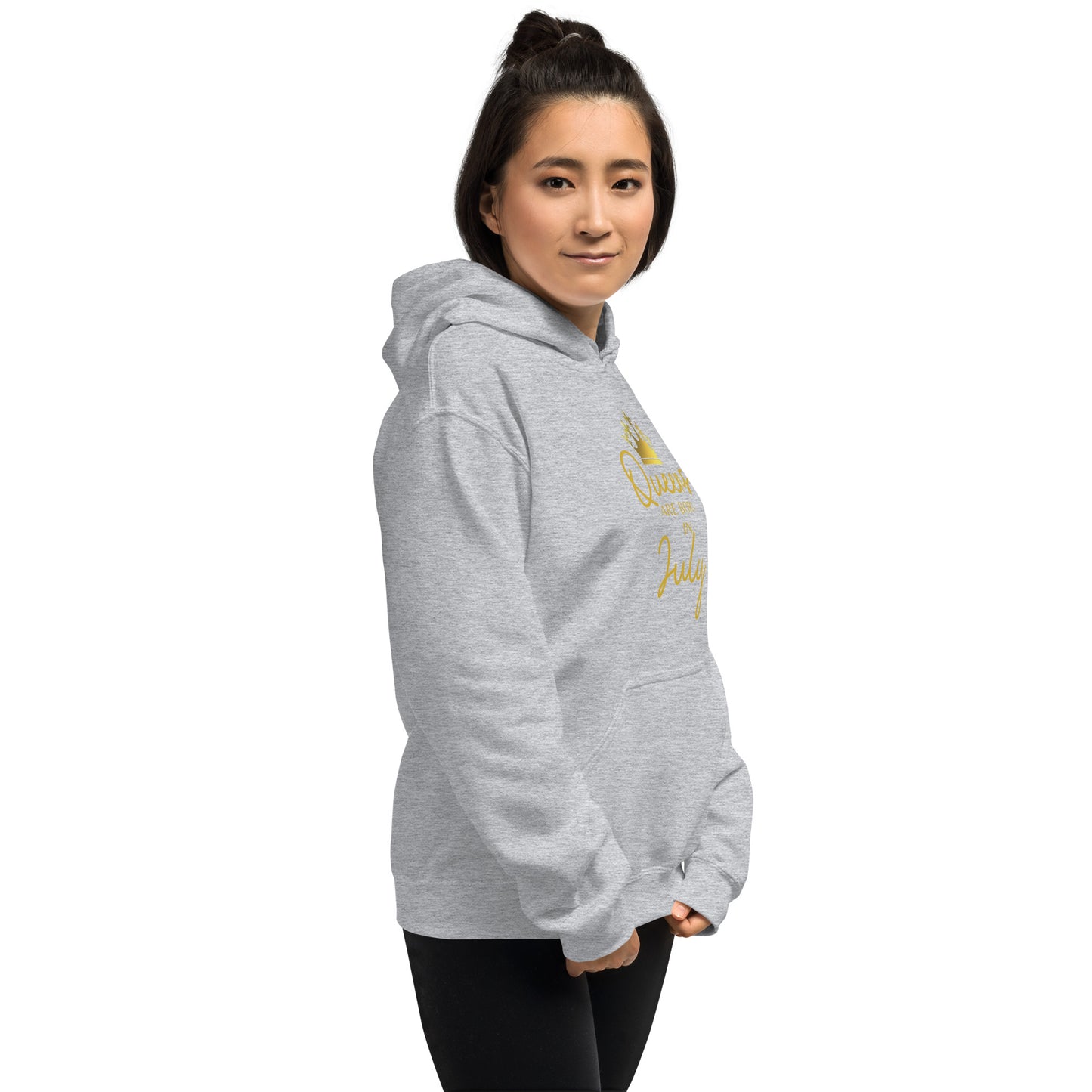 Queens Are Born In July Hoodie Birthday Gift