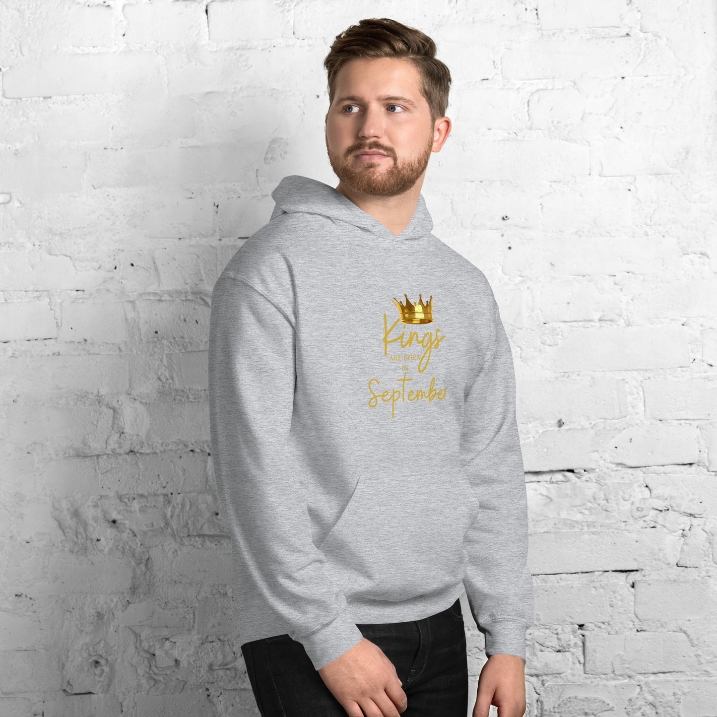 Kings Are Born In September Hoodie