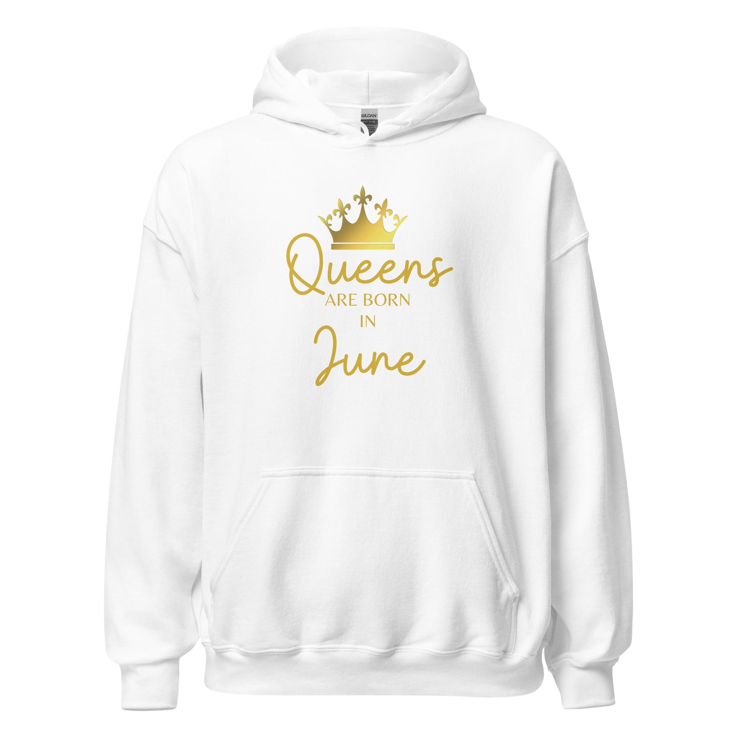 Queens Are Born In June Hoodie Birthday Gift