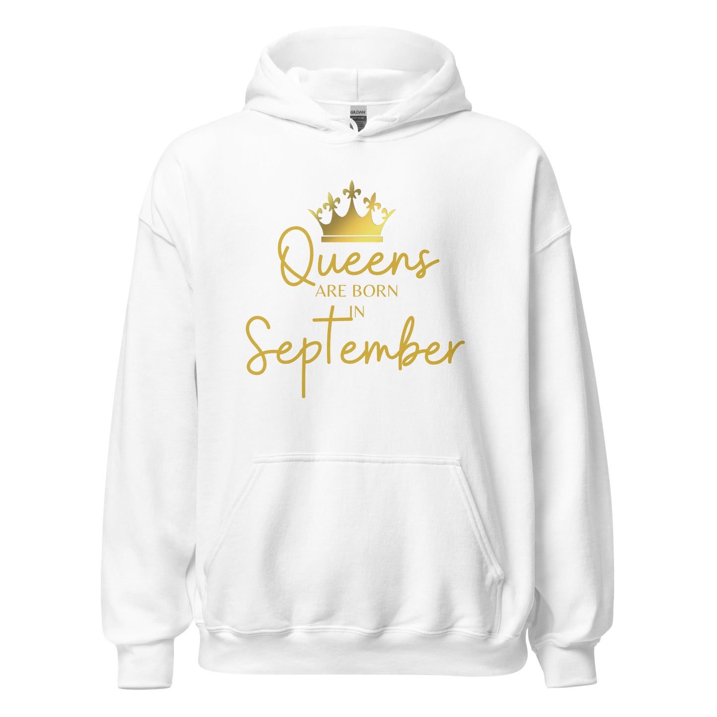 Queens Are Born In September Hoodie Birthday Gift