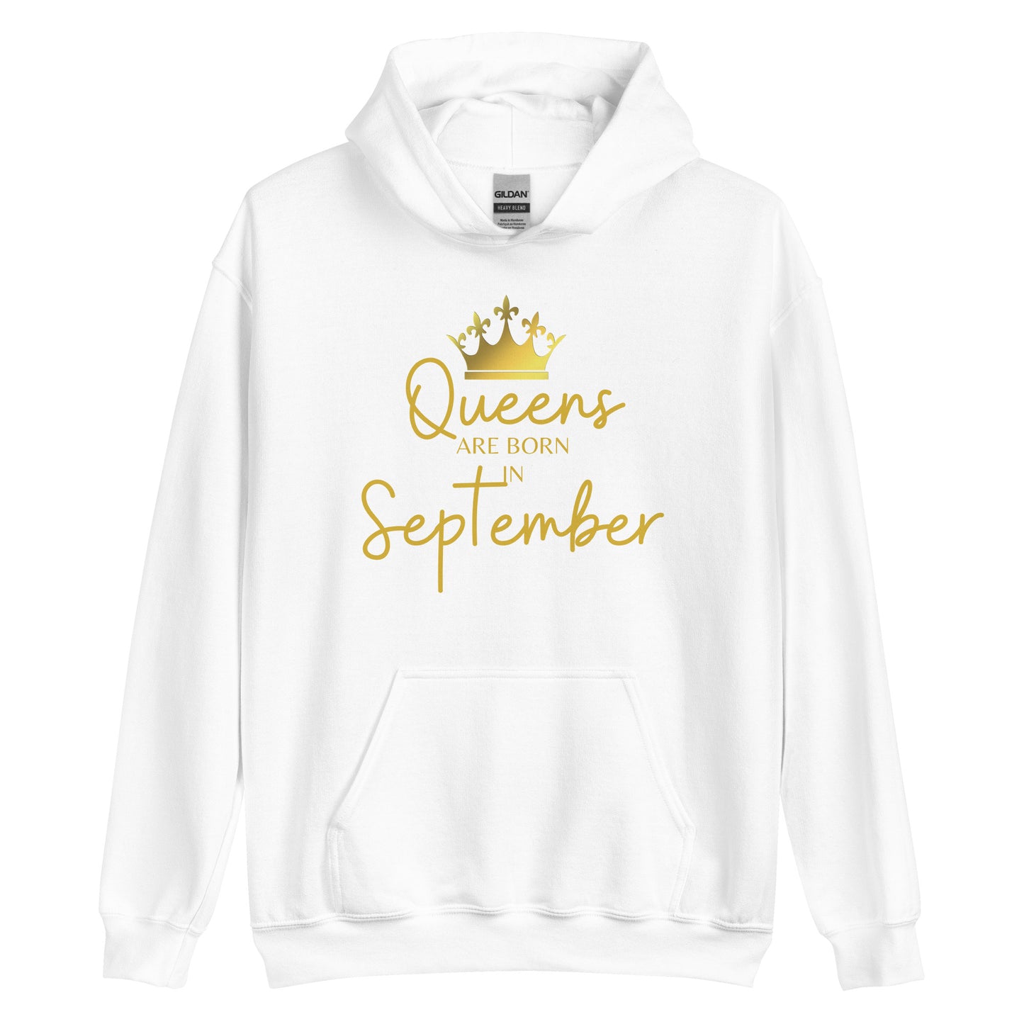 Queens Are Born In September Hoodie Birthday Gift