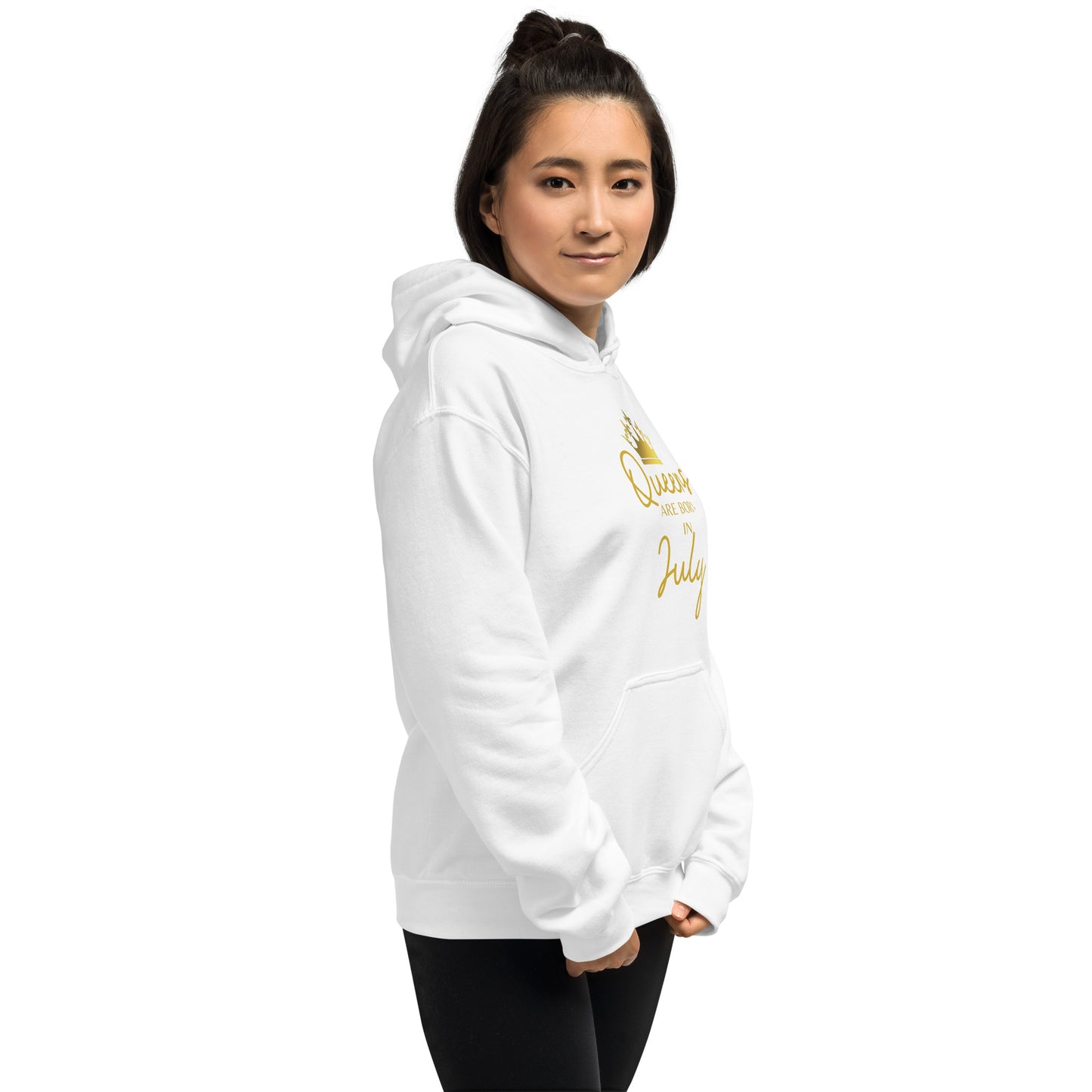 Queens Are Born In July Hoodie Birthday Gift