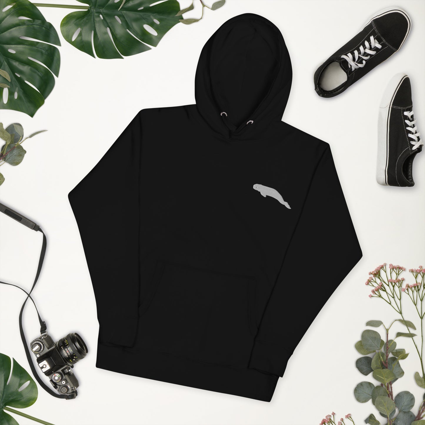 Beluga Whale Unisex Hoodie