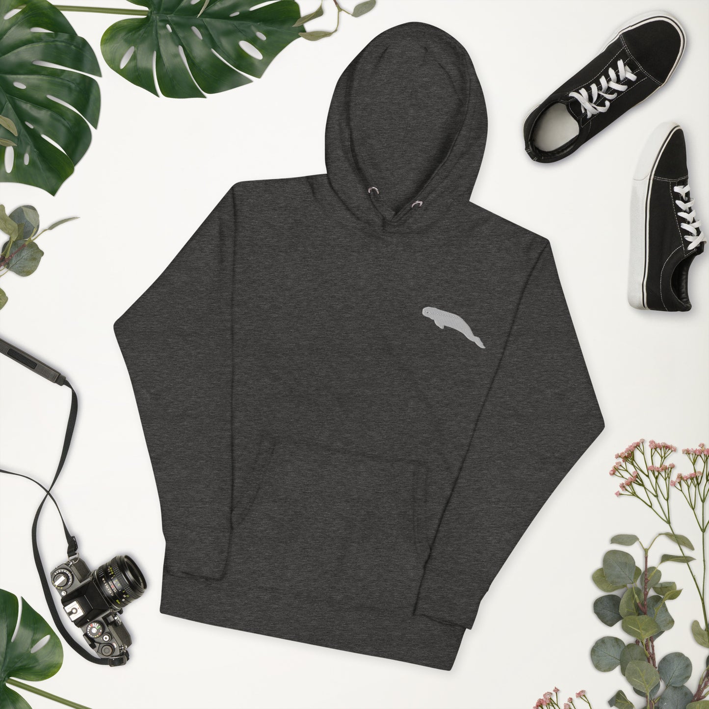 Beluga Whale Unisex Hoodie