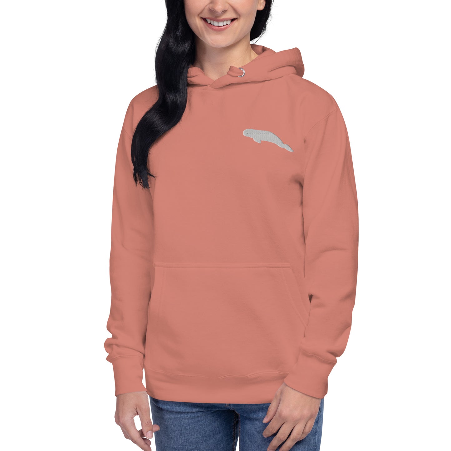 Beluga Whale Unisex Hoodie