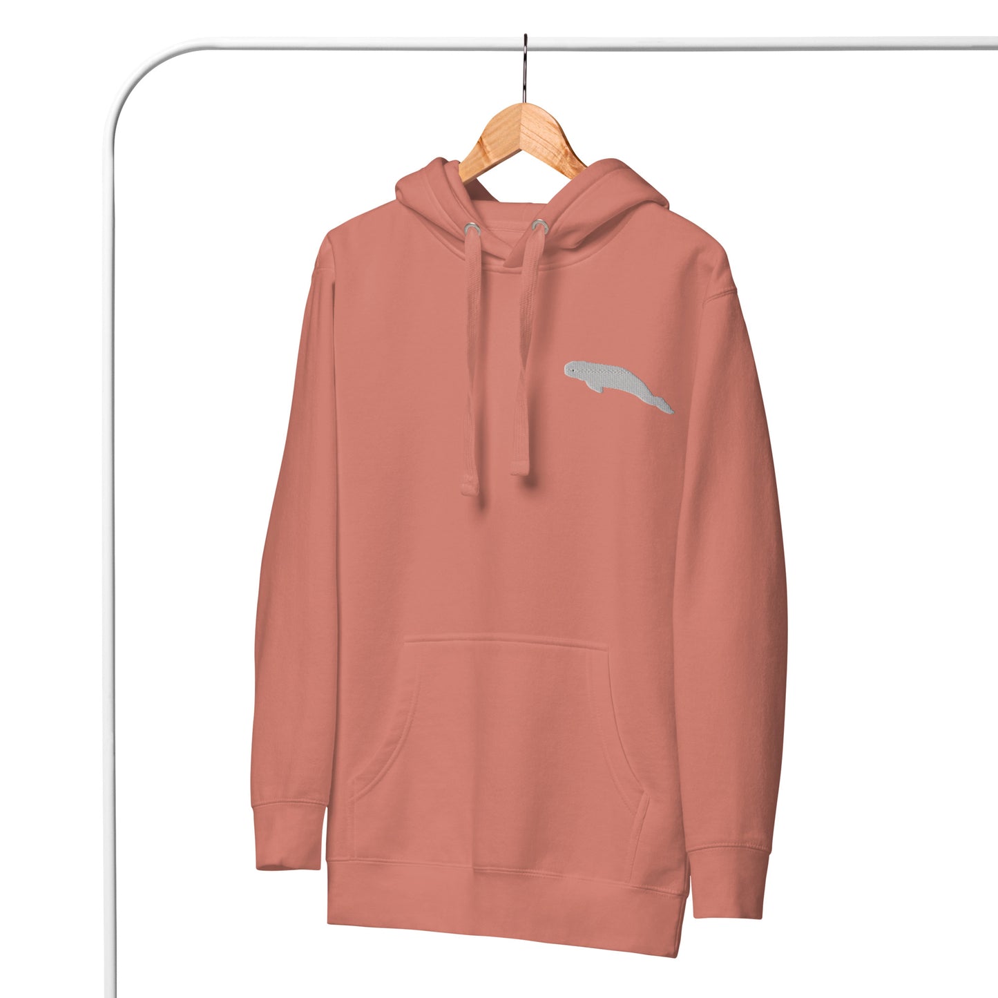 Beluga Whale Unisex Hoodie