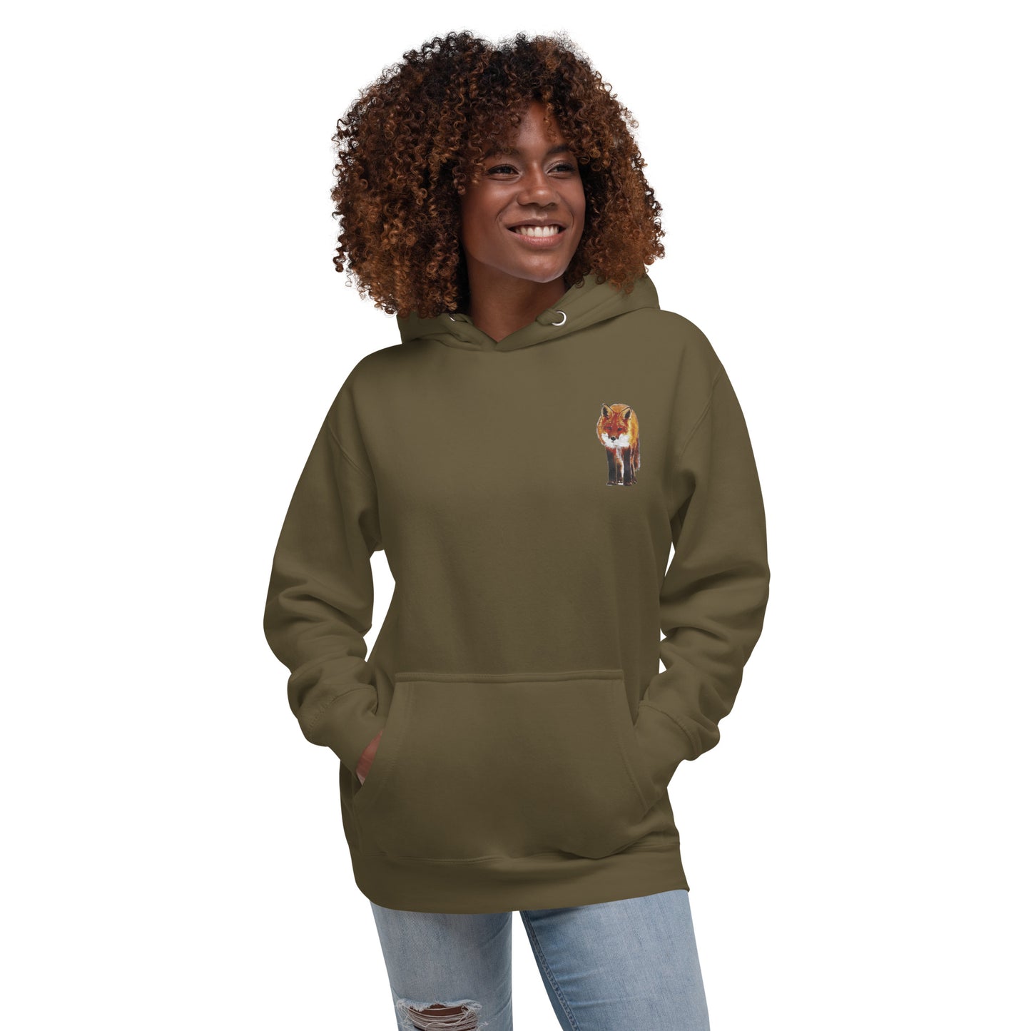 Red Fox Unisex Hoodie