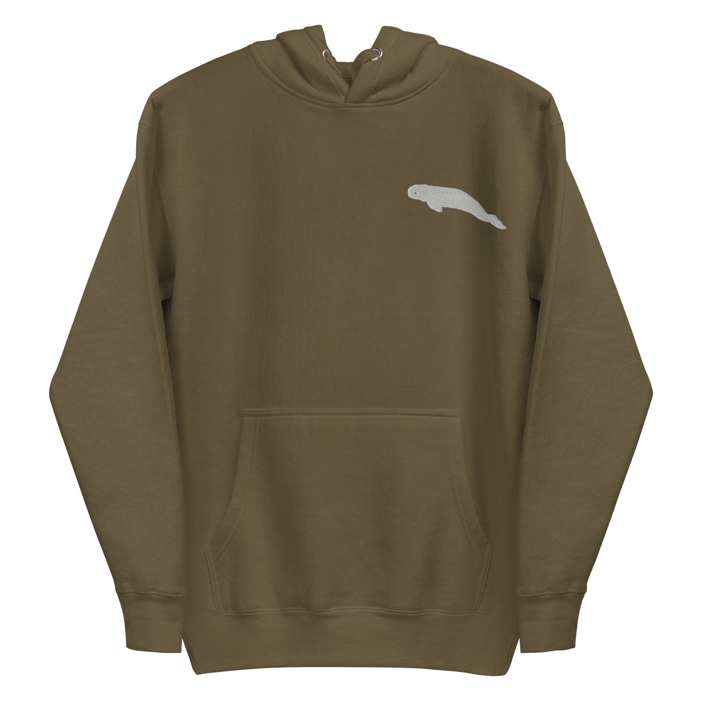 Beluga Whale Unisex Hoodie