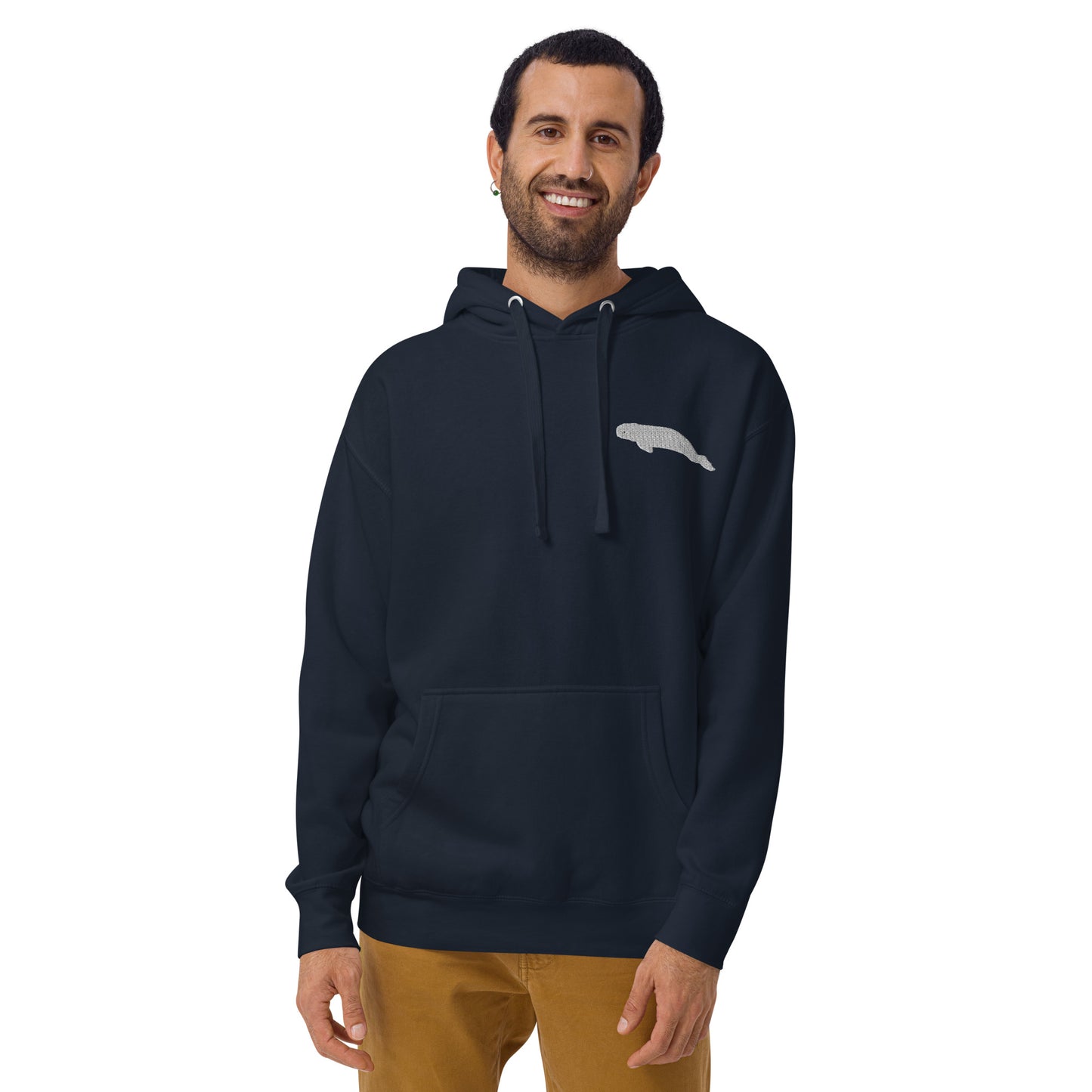 Beluga Whale Unisex Hoodie