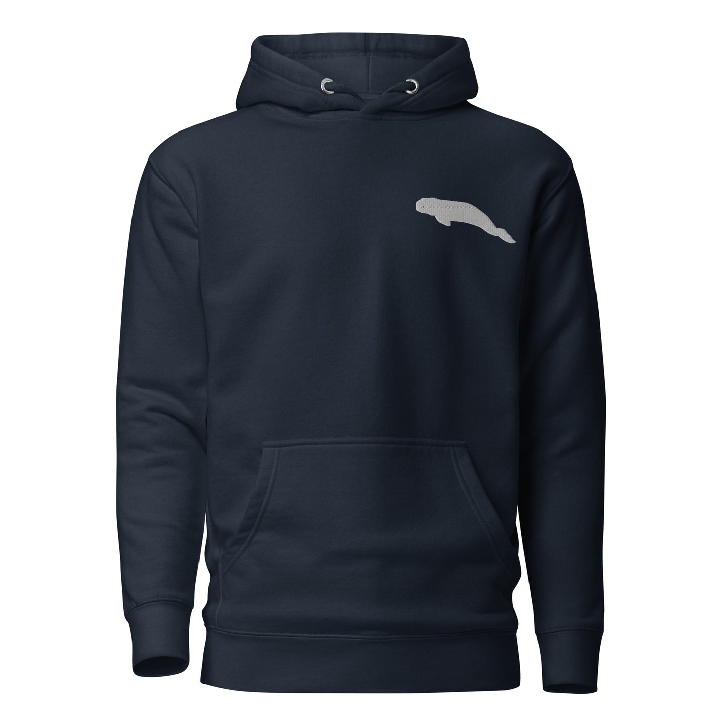 Beluga Whale Unisex Hoodie