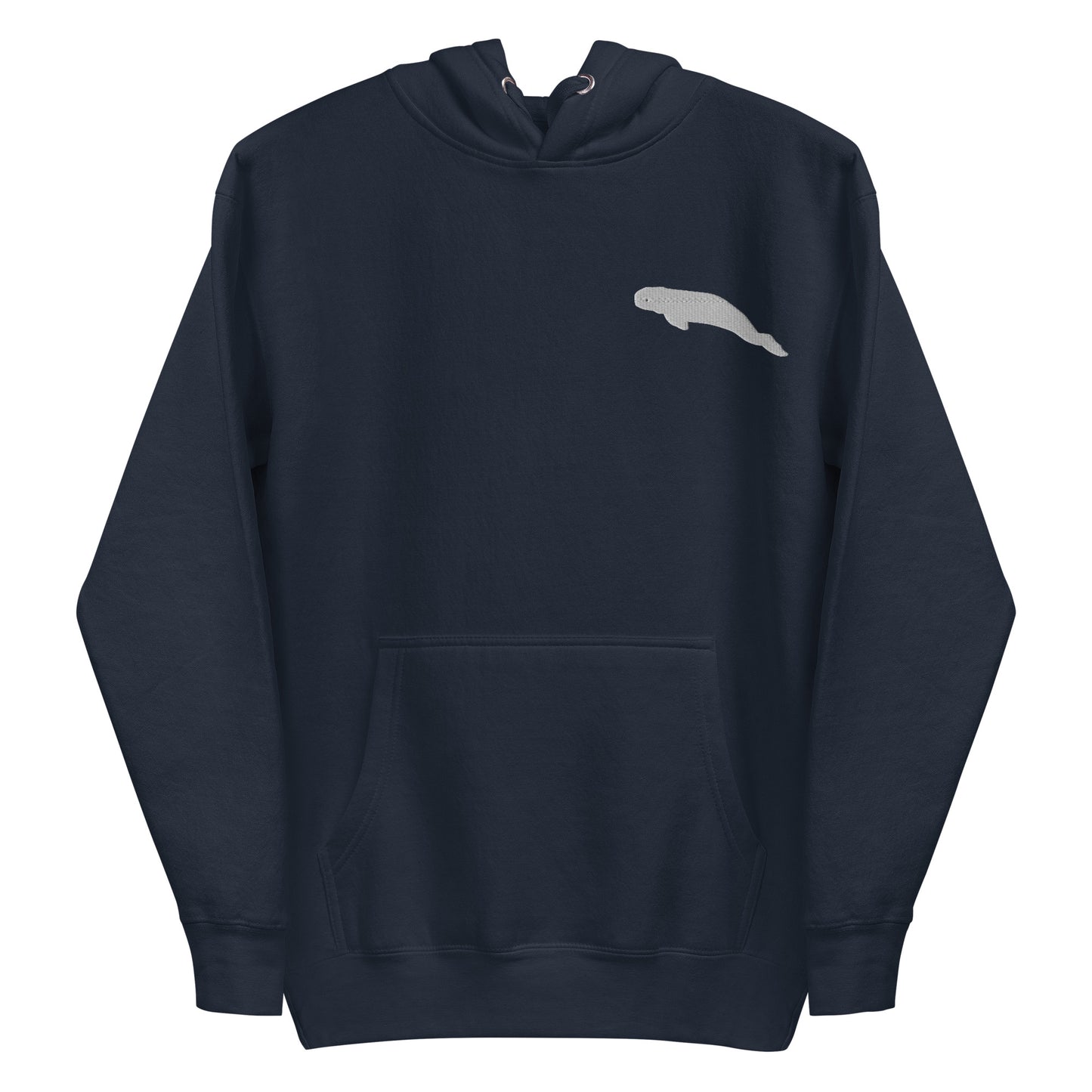 Beluga Whale Unisex Hoodie