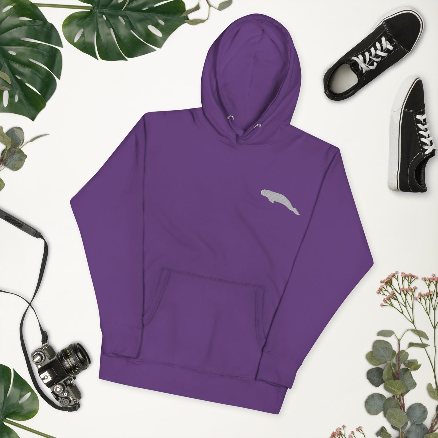 Beluga Whale Unisex Hoodie