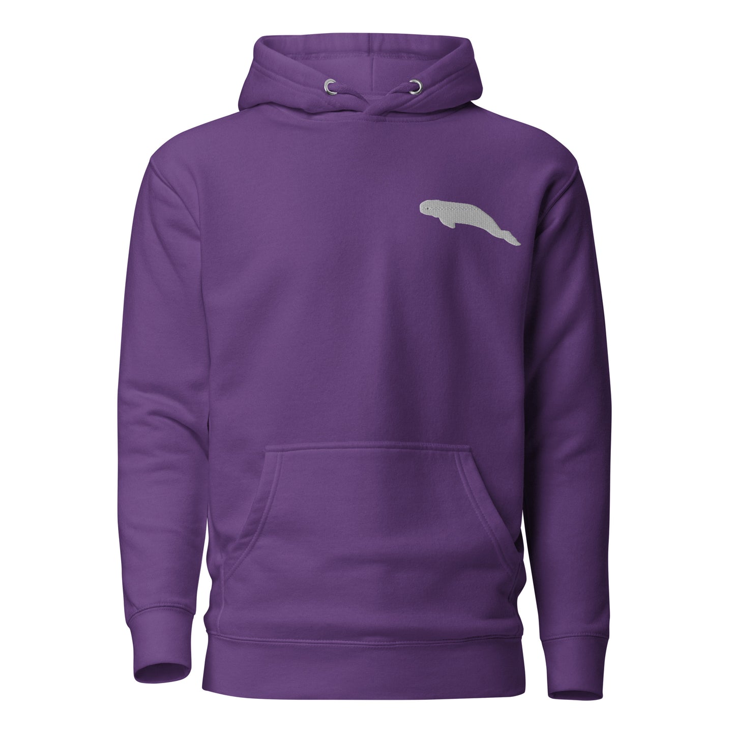 Beluga Whale Unisex Hoodie