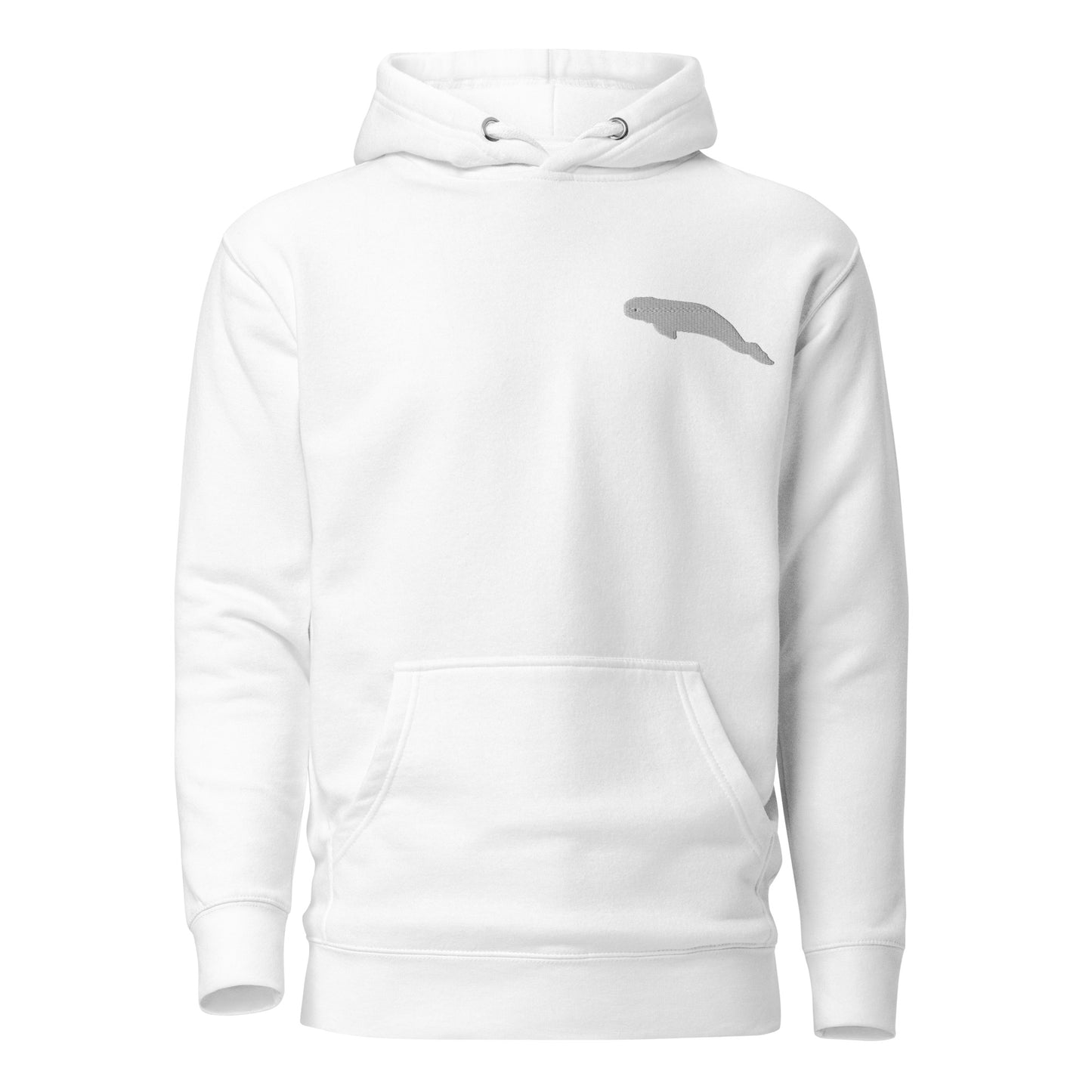 Beluga Whale Unisex Hoodie