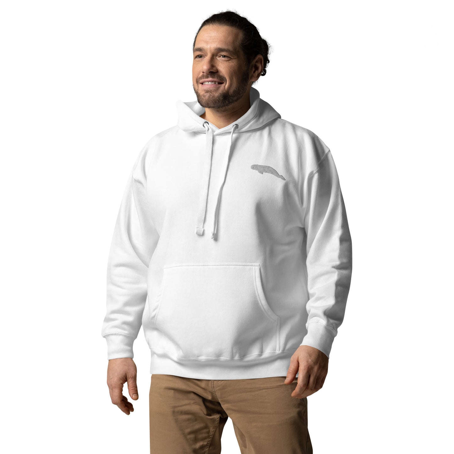 Beluga Whale Unisex Hoodie