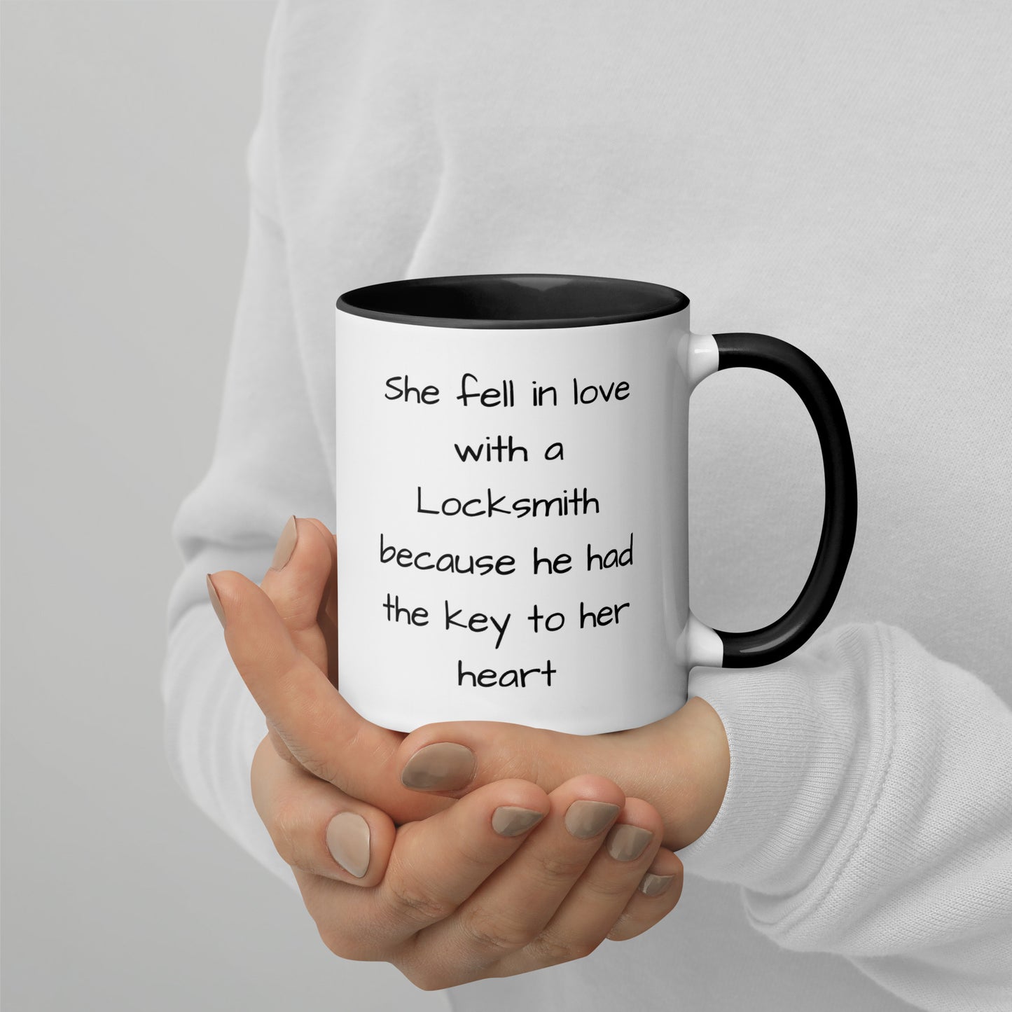 Locksmith Mug with Color Inside