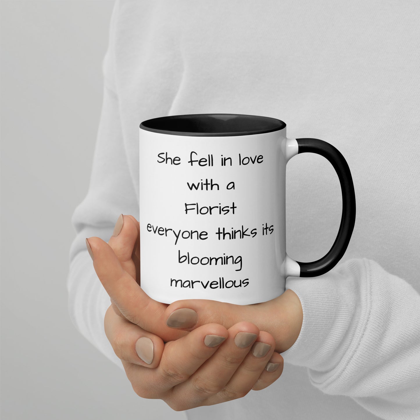 Florist Mug with Color Inside