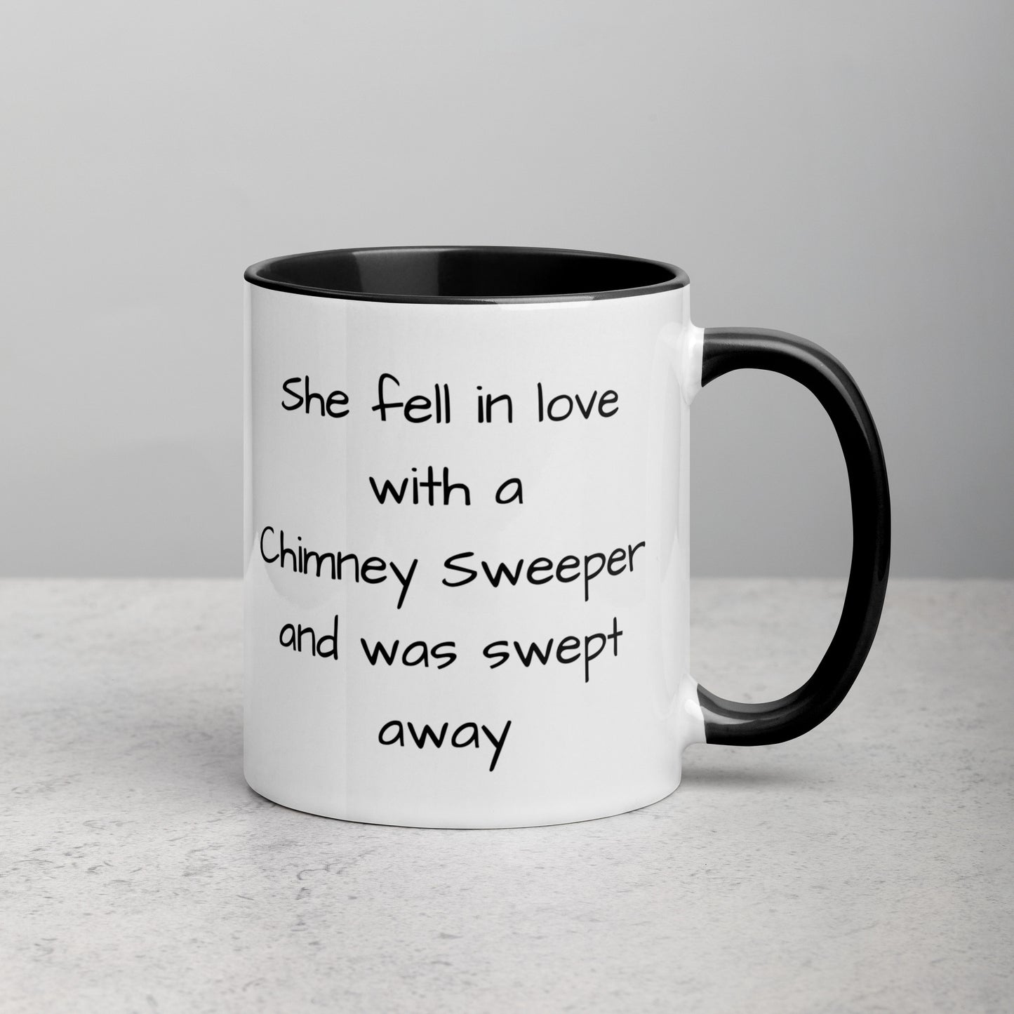 Chimney Sweeper Mug with Color Inside