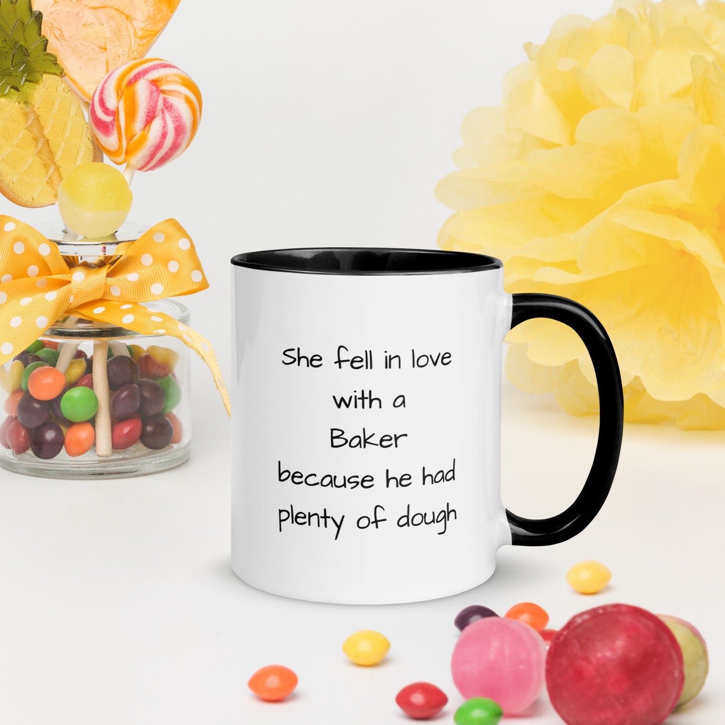 Baker Mug with Color Inside