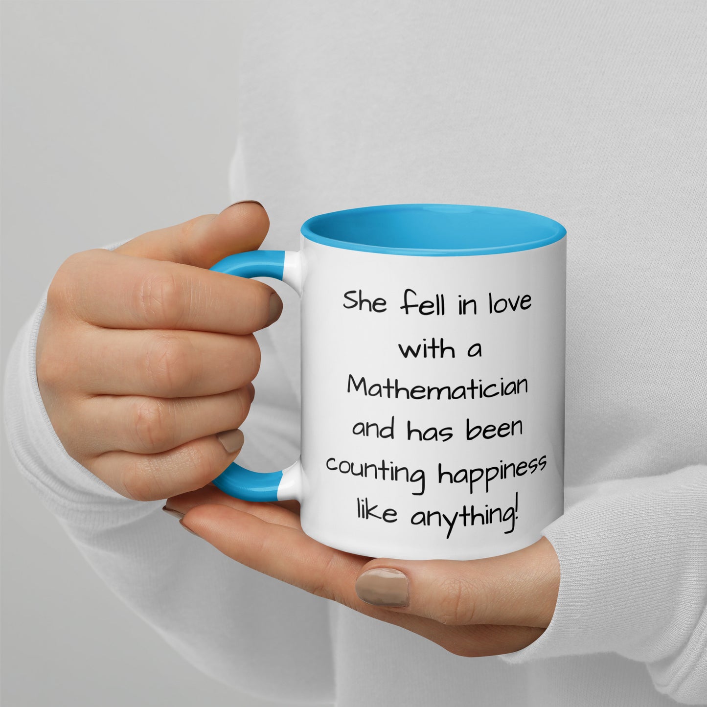 Mathematician Mug with Color Inside