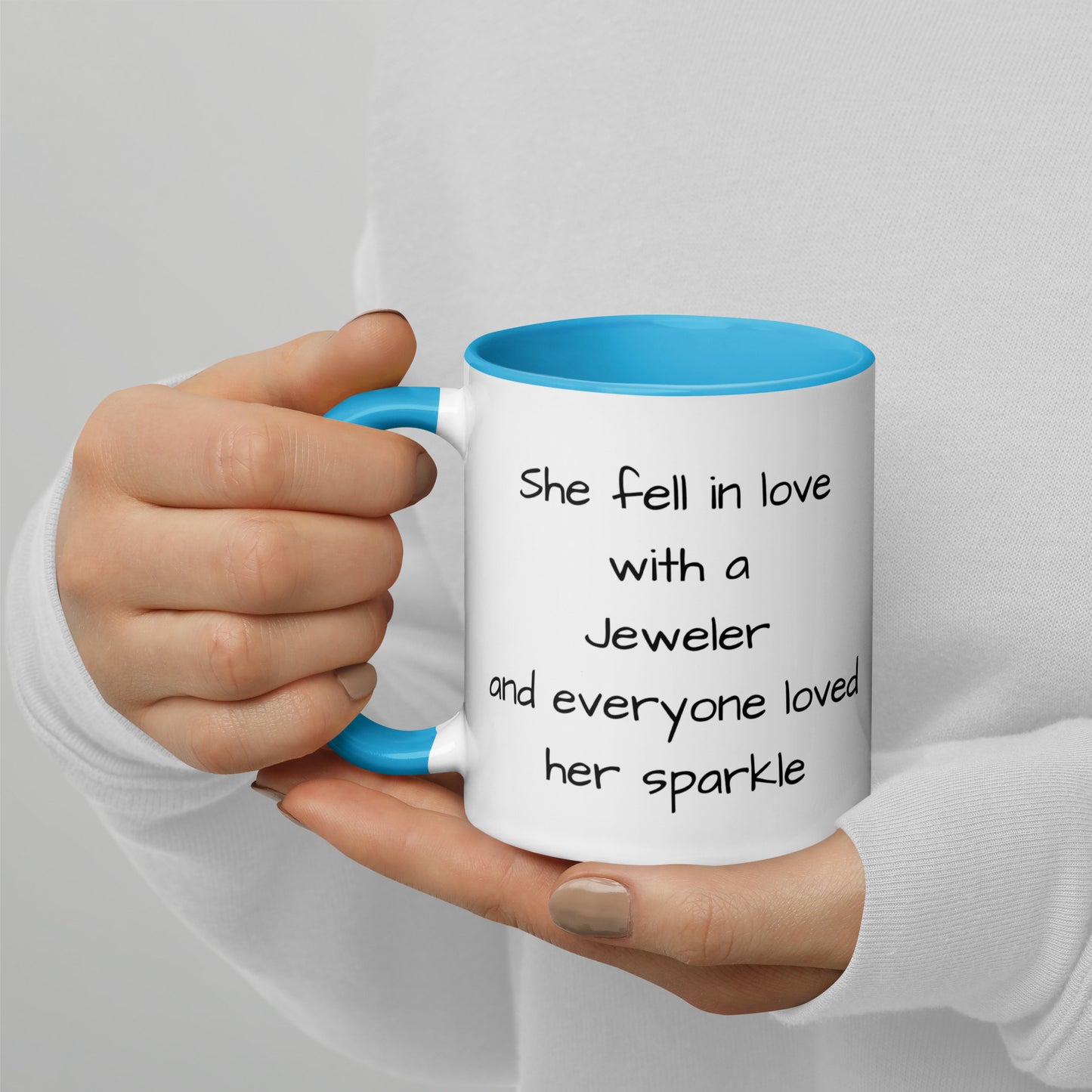 Jeweler Mug with Color Inside