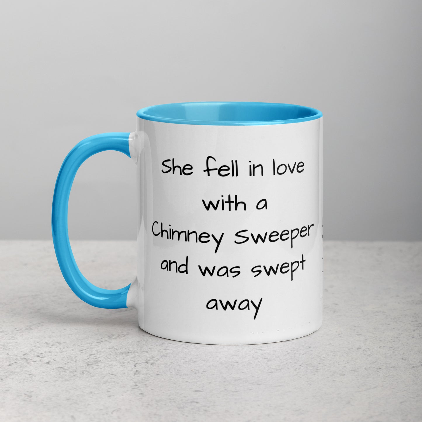 Chimney Sweeper Mug with Color Inside