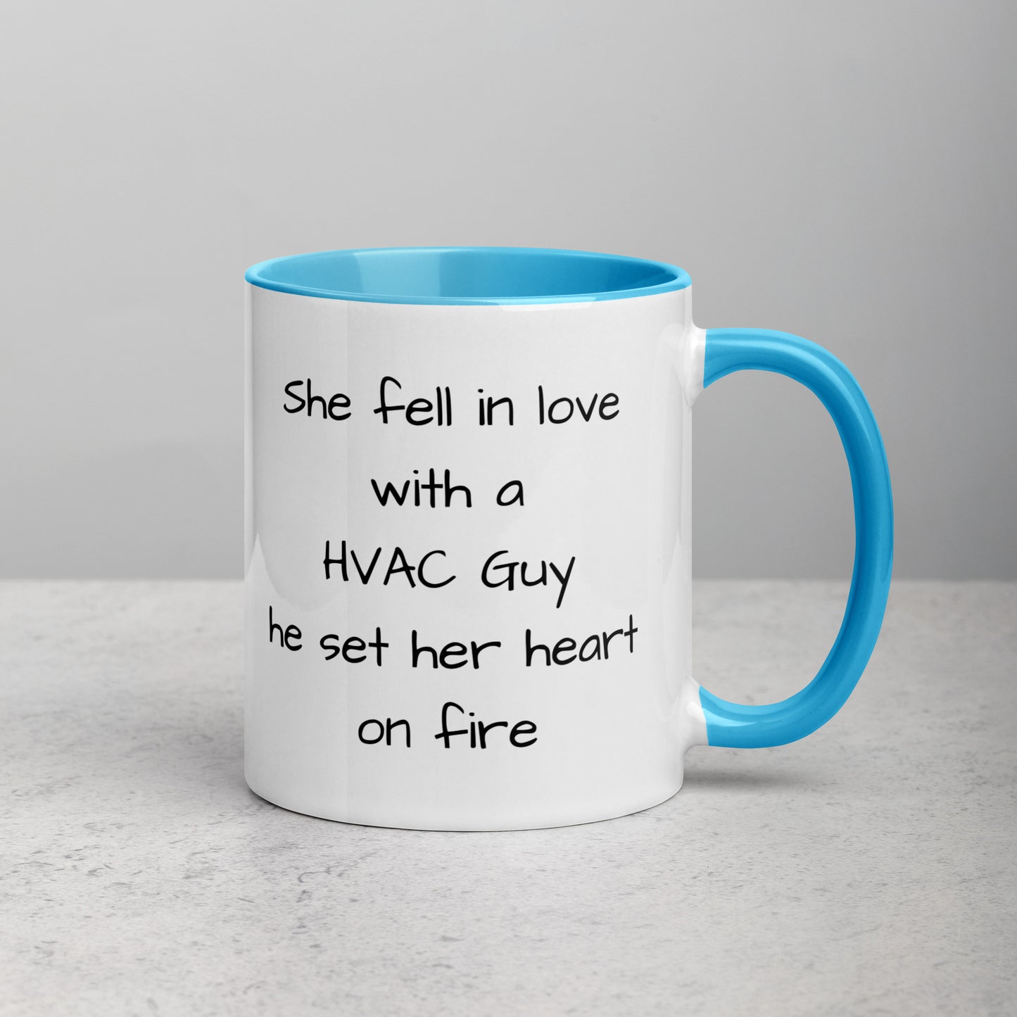 HVAC Guy Mug with Color Inside