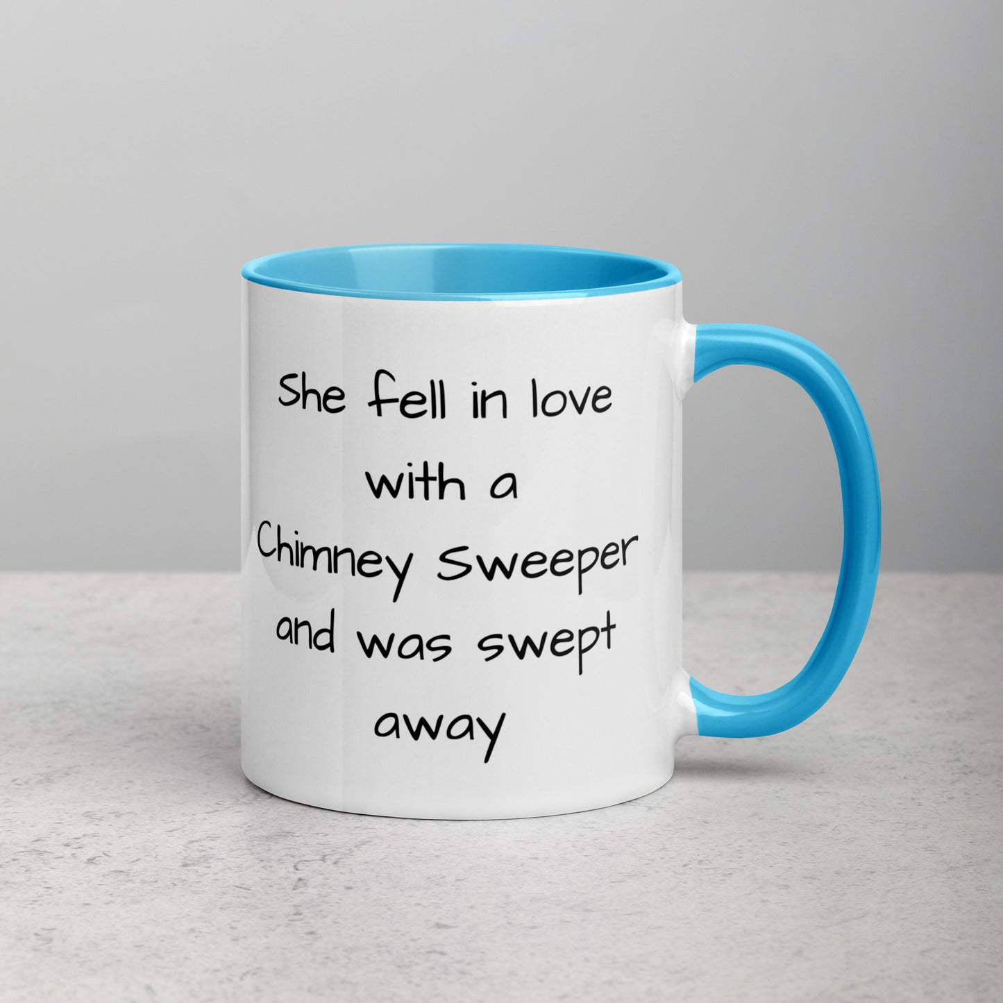 Chimney Sweeper Mug with Color Inside