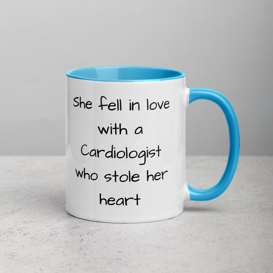 Cardiologist Mug with Color Inside