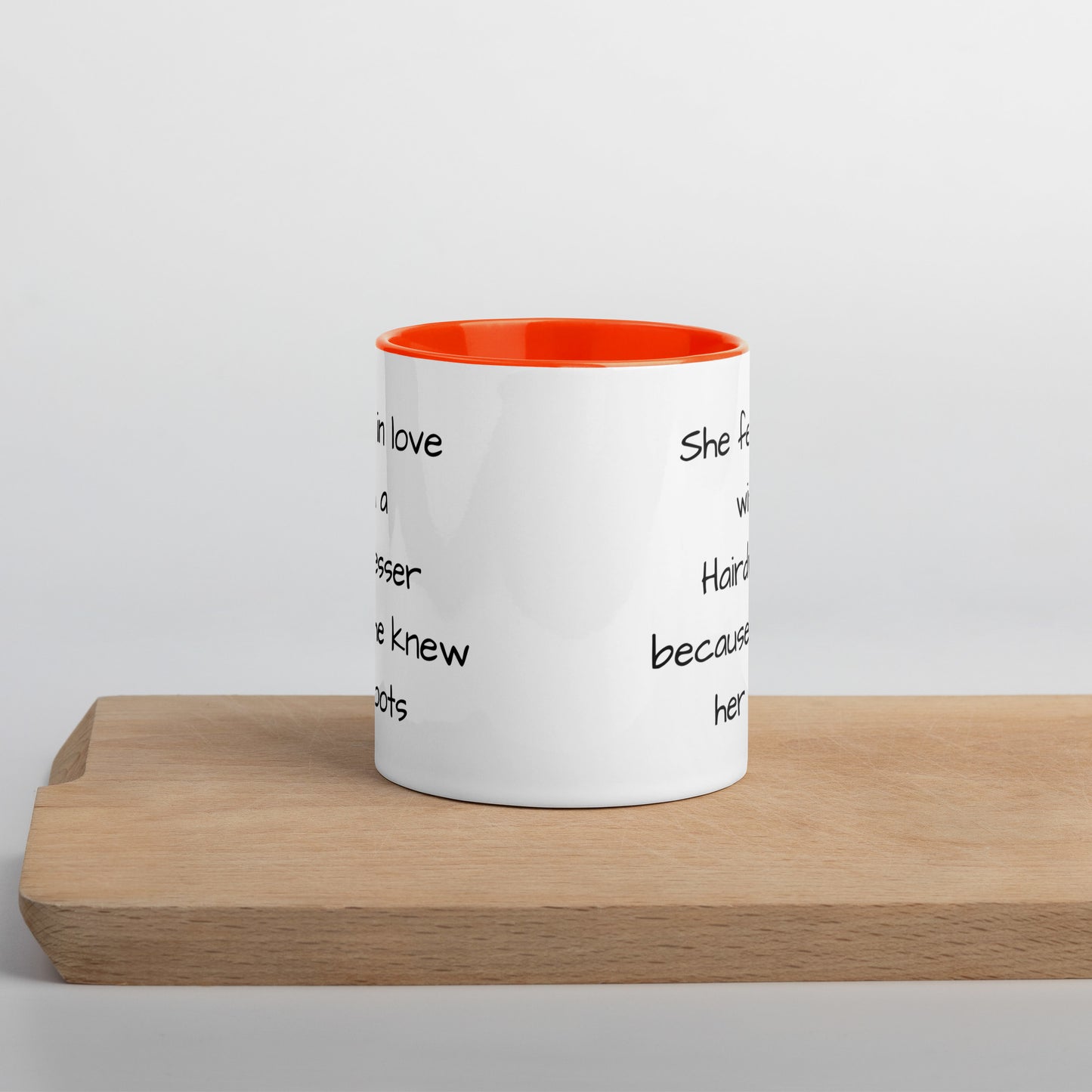 Hairdresser Mug with Color Inside