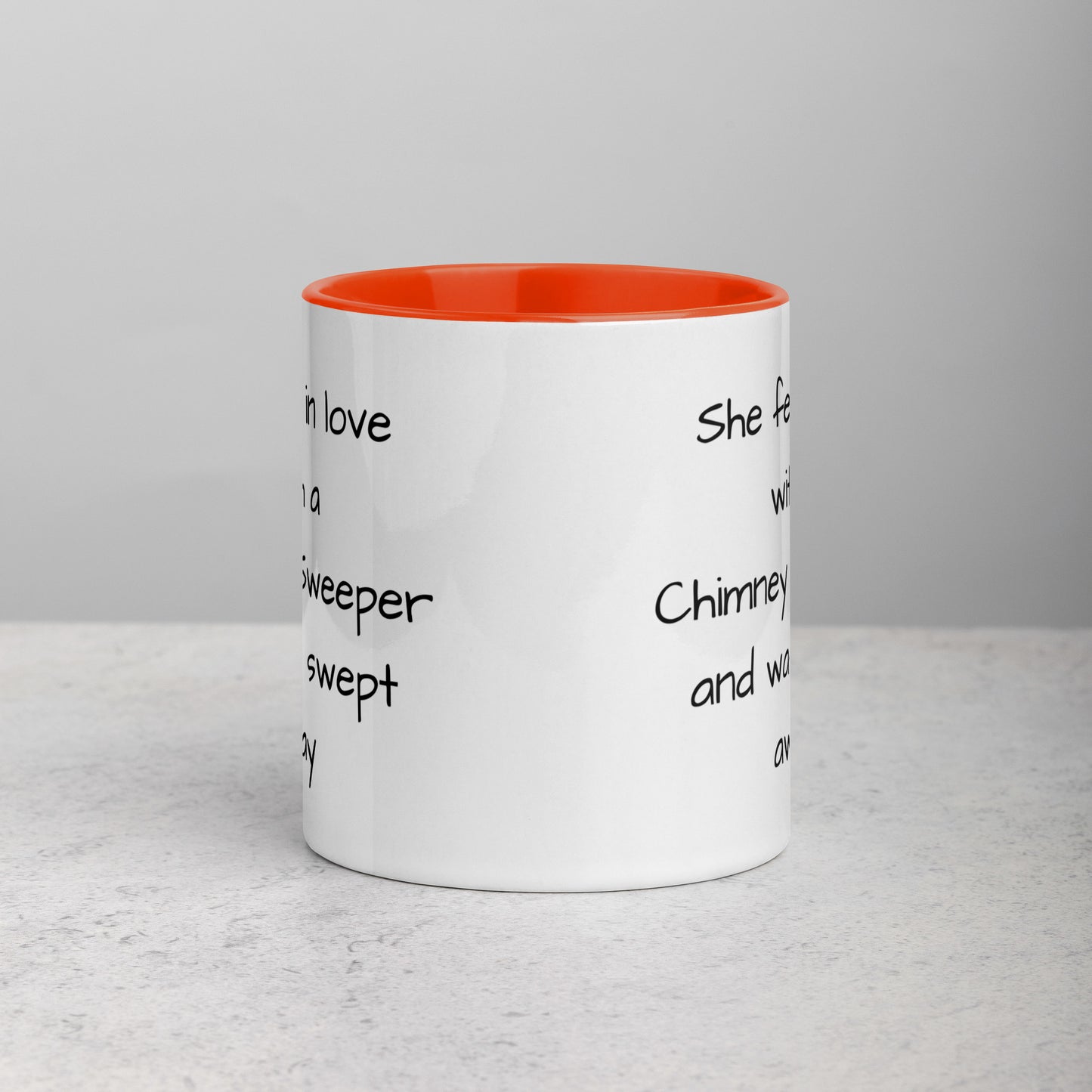 Chimney Sweeper Mug with Color Inside