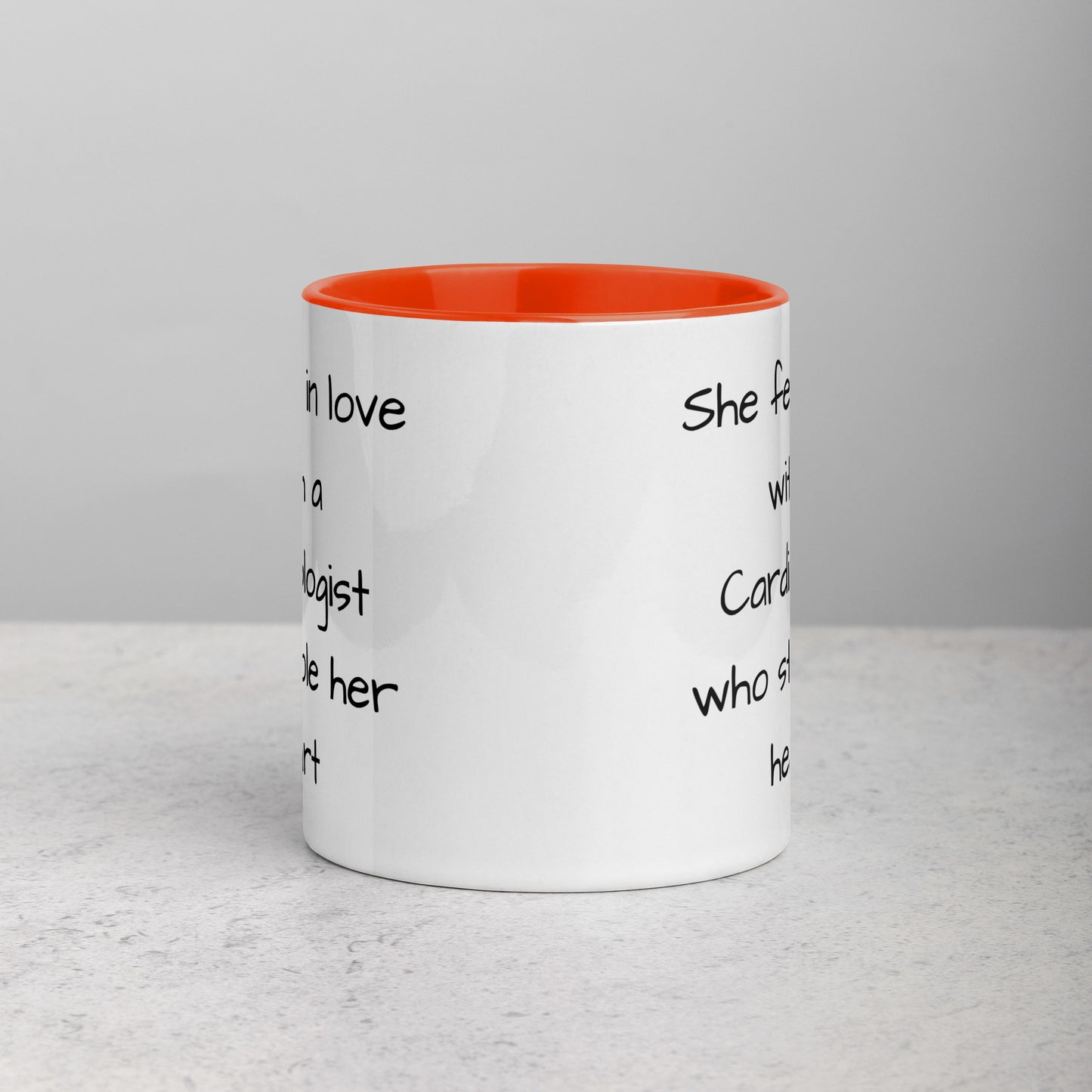 Cardiologist Mug with Color Inside