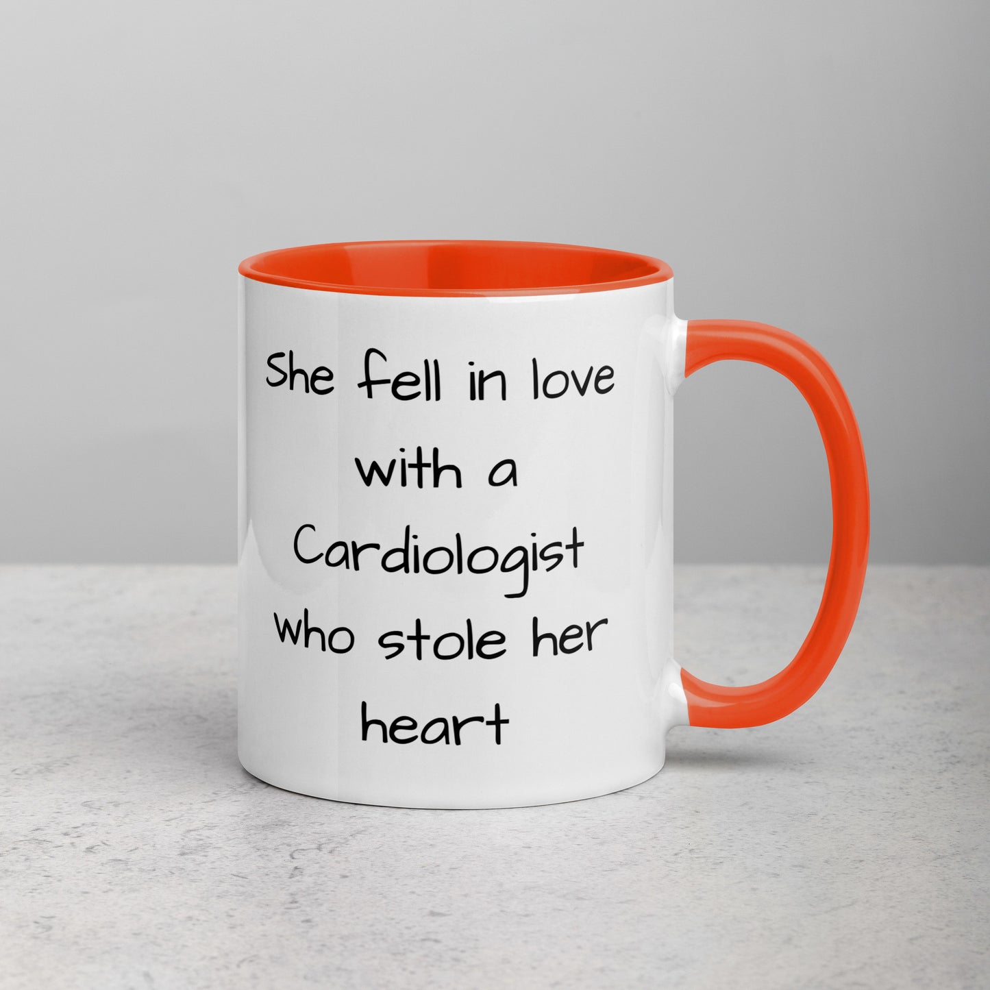 Cardiologist Mug with Color Inside