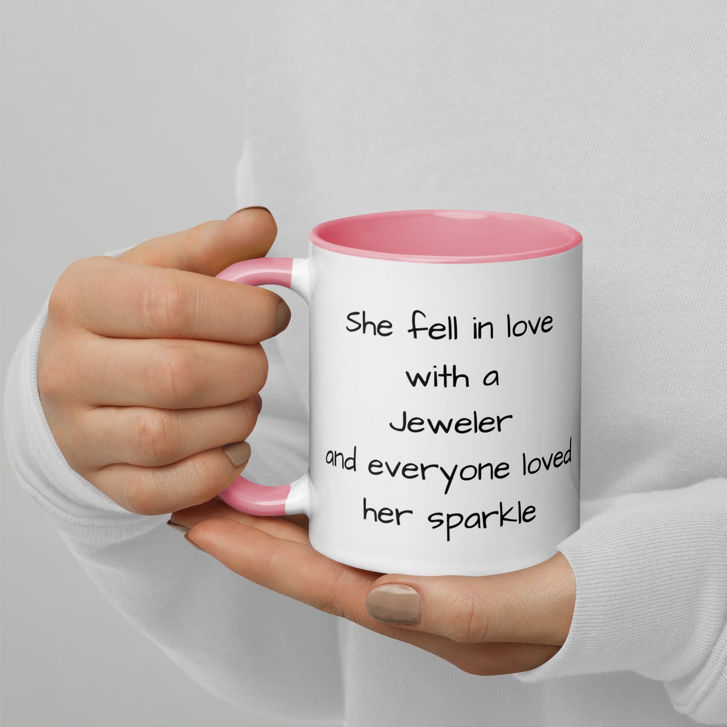 Jeweler Mug with Color Inside