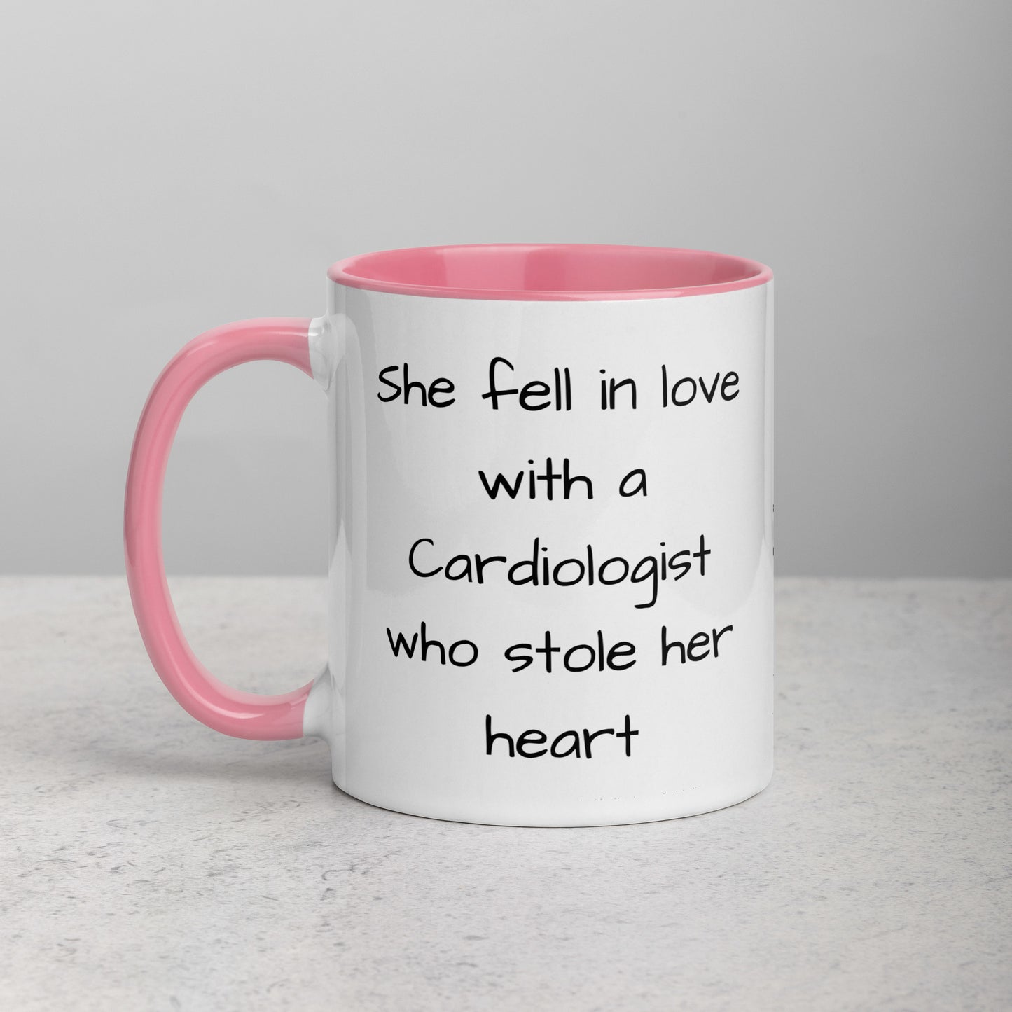 Cardiologist Mug with Color Inside