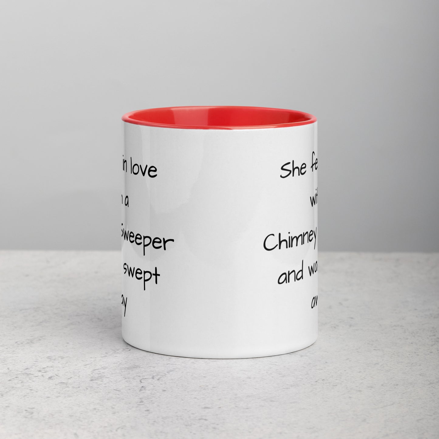 Chimney Sweeper Mug with Color Inside