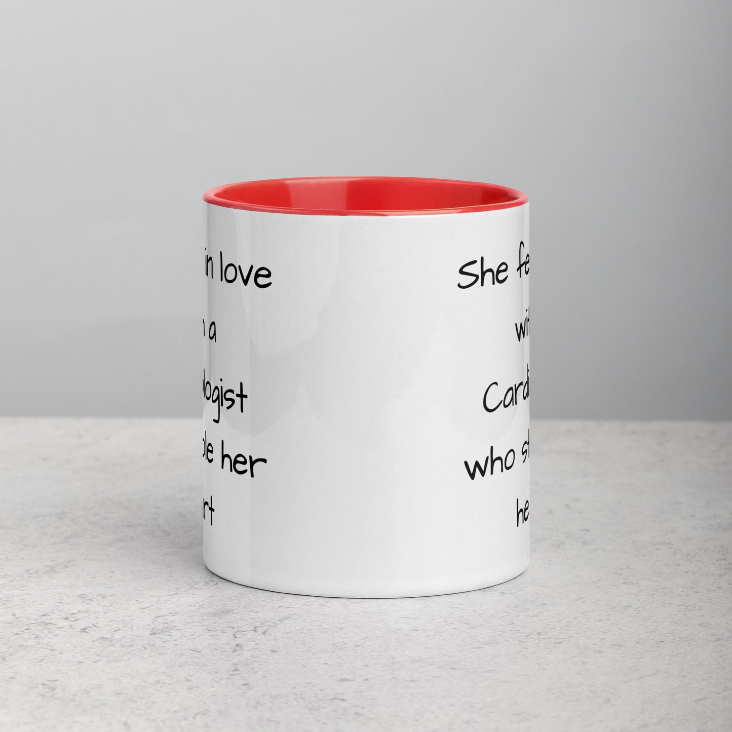 Cardiologist Mug with Color Inside