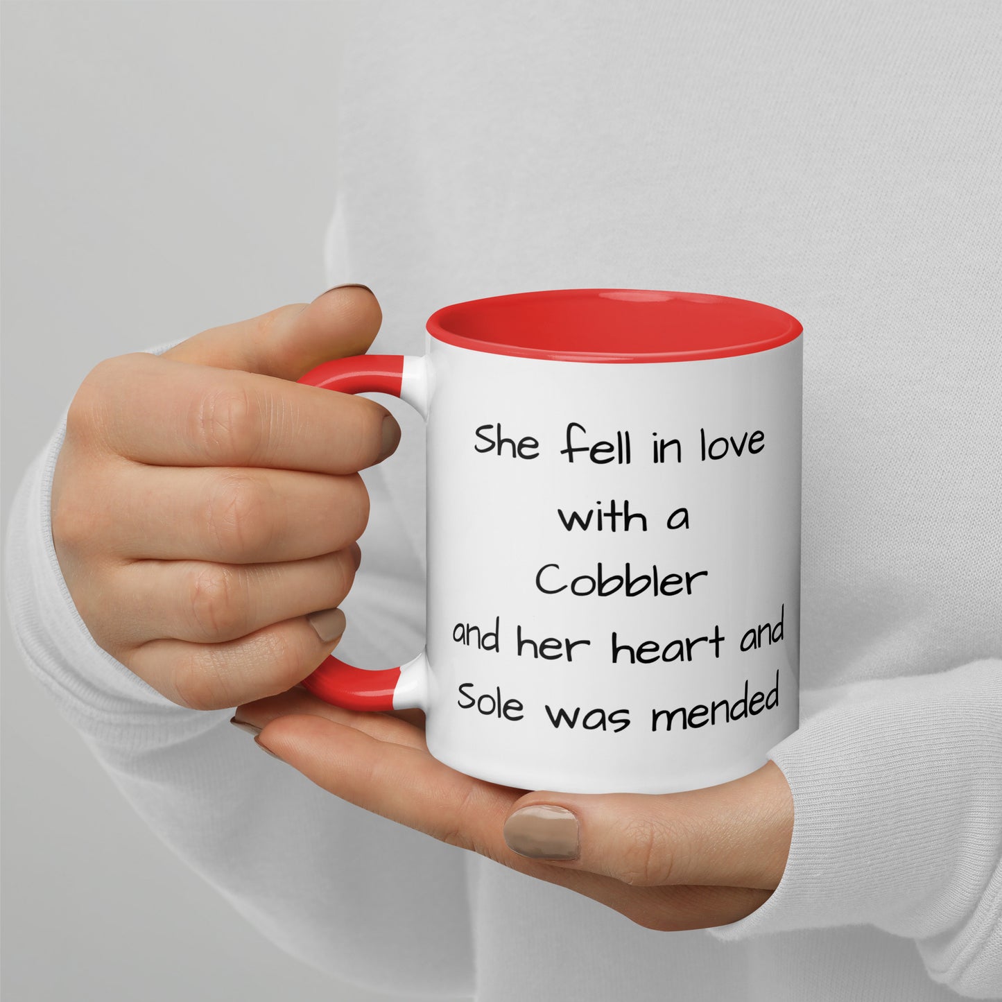 Cobbler Mug with Color Inside