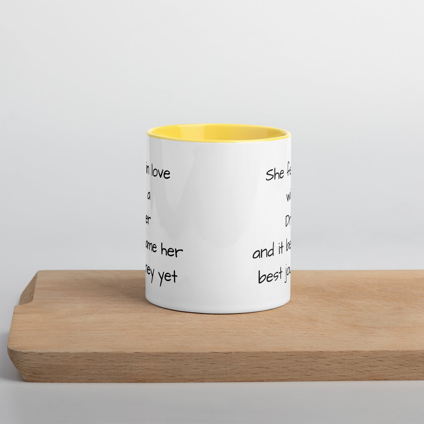 Driver Mug with Color Inside