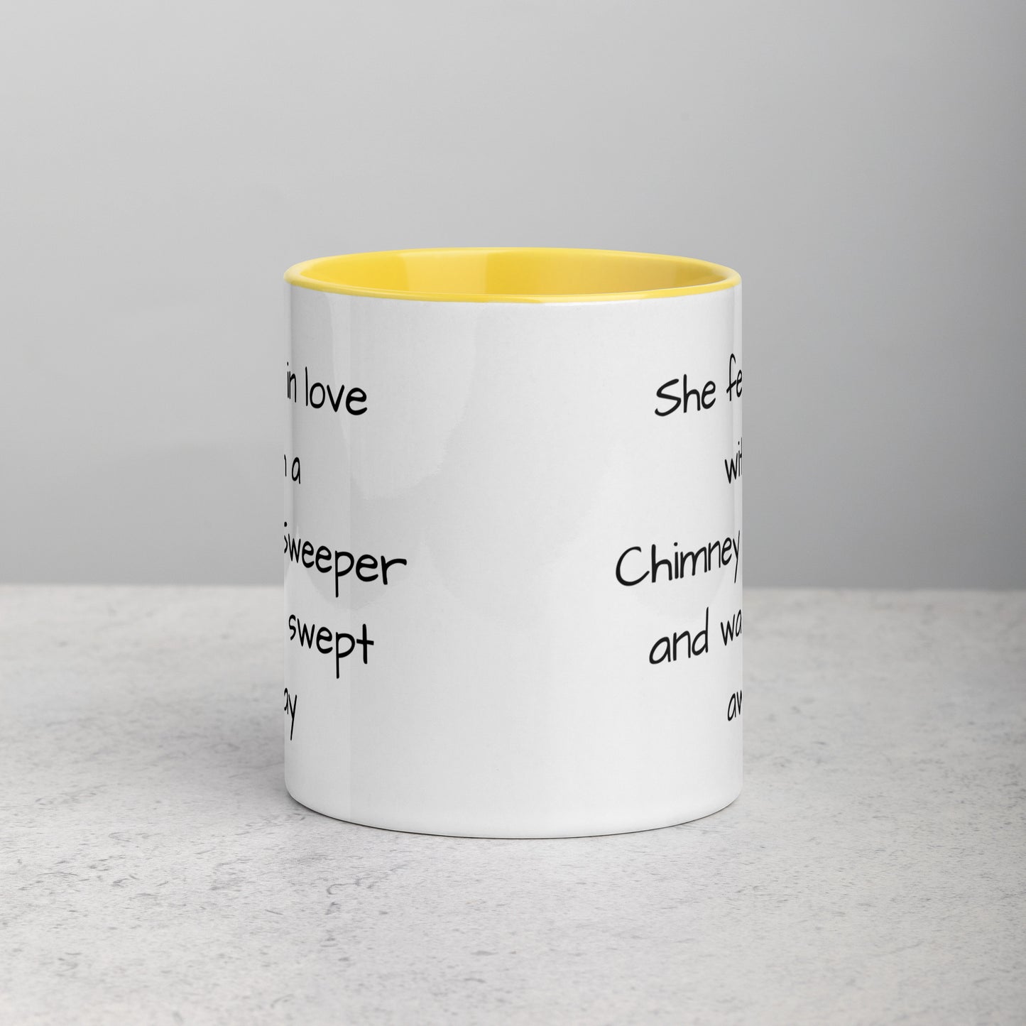 Chimney Sweeper Mug with Color Inside
