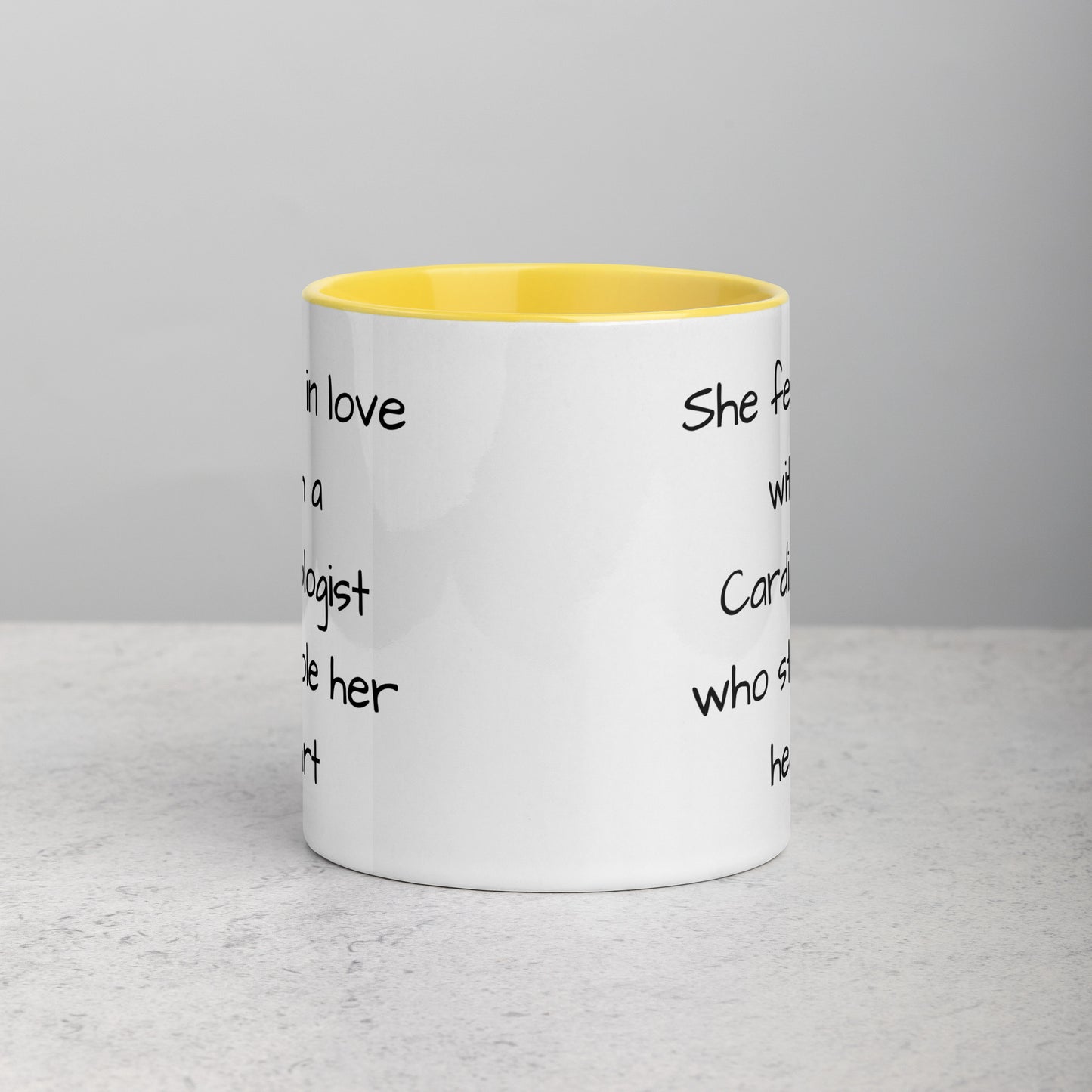 Cardiologist Mug with Color Inside