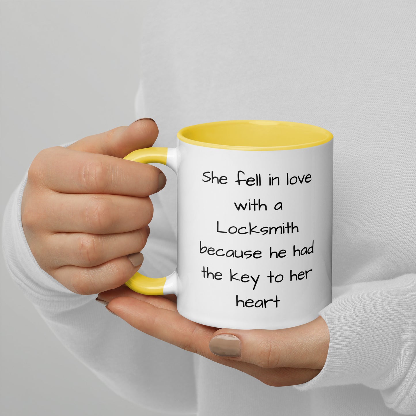 Locksmith Mug with Color Inside