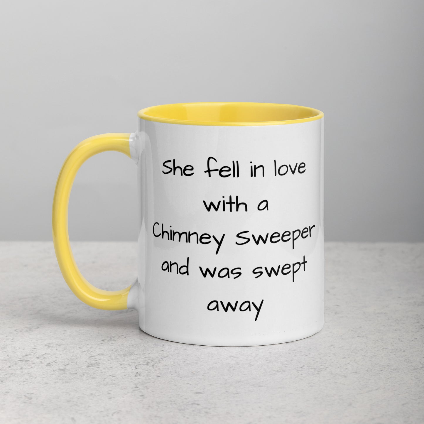 Chimney Sweeper Mug with Color Inside