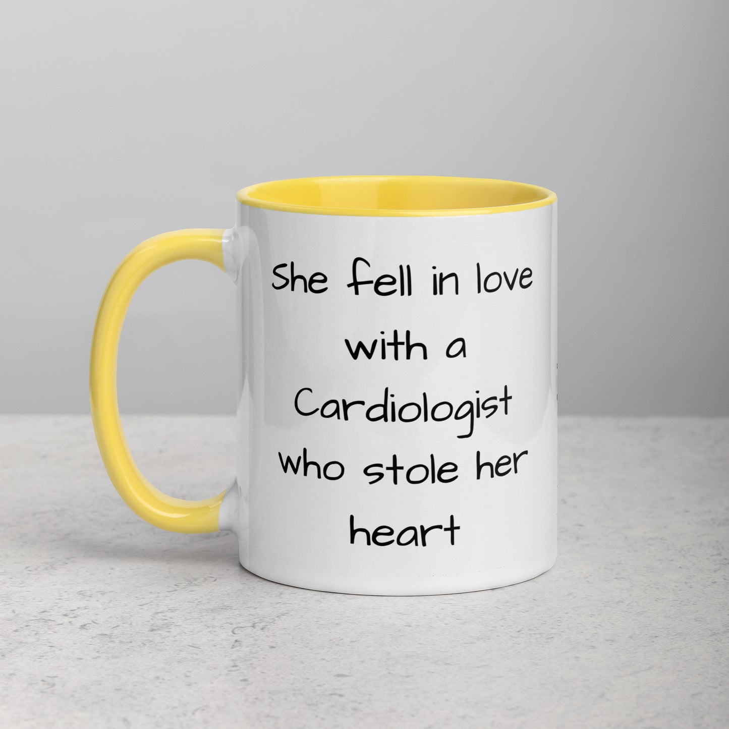 Cardiologist Mug with Color Inside