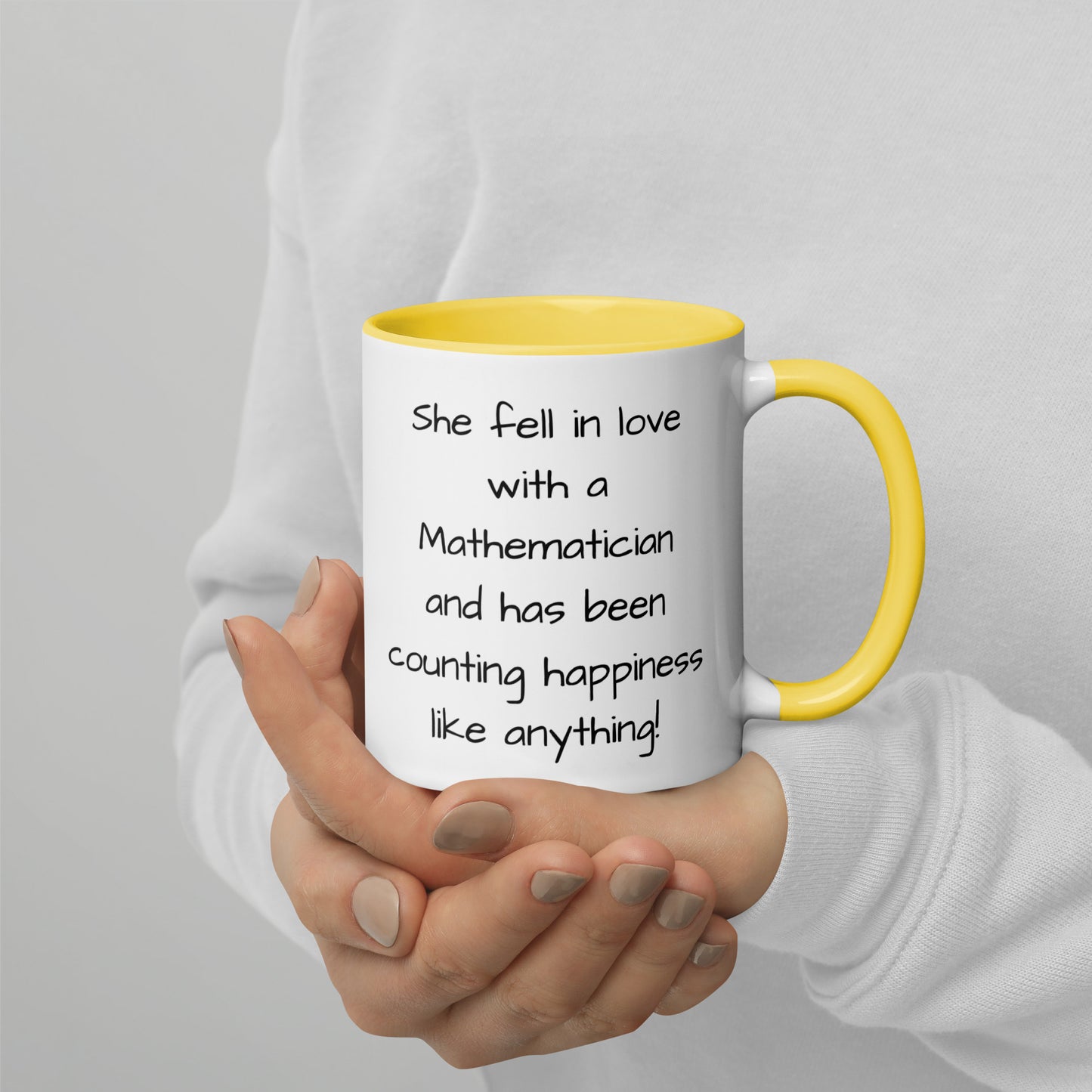 Mathematician Mug with Color Inside