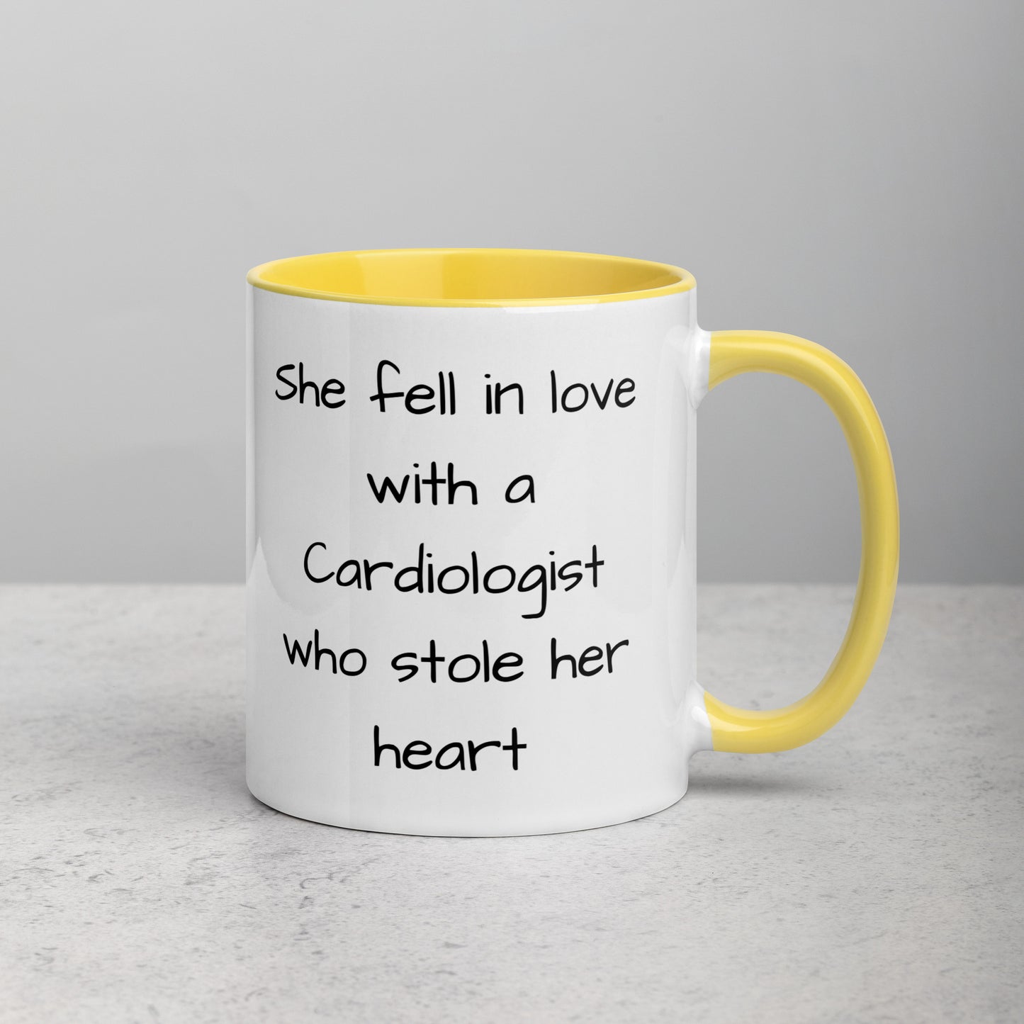 Cardiologist Mug with Color Inside