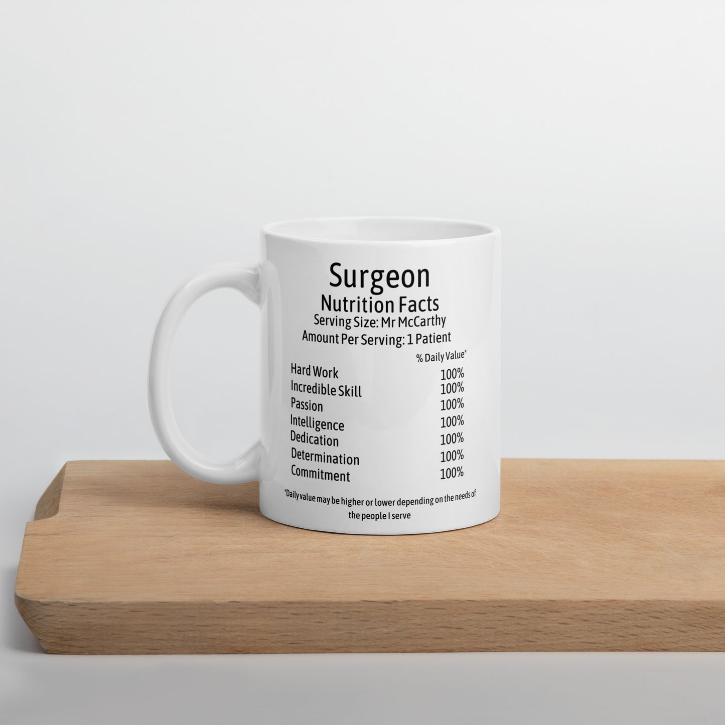 Personalised Surgeon Mug