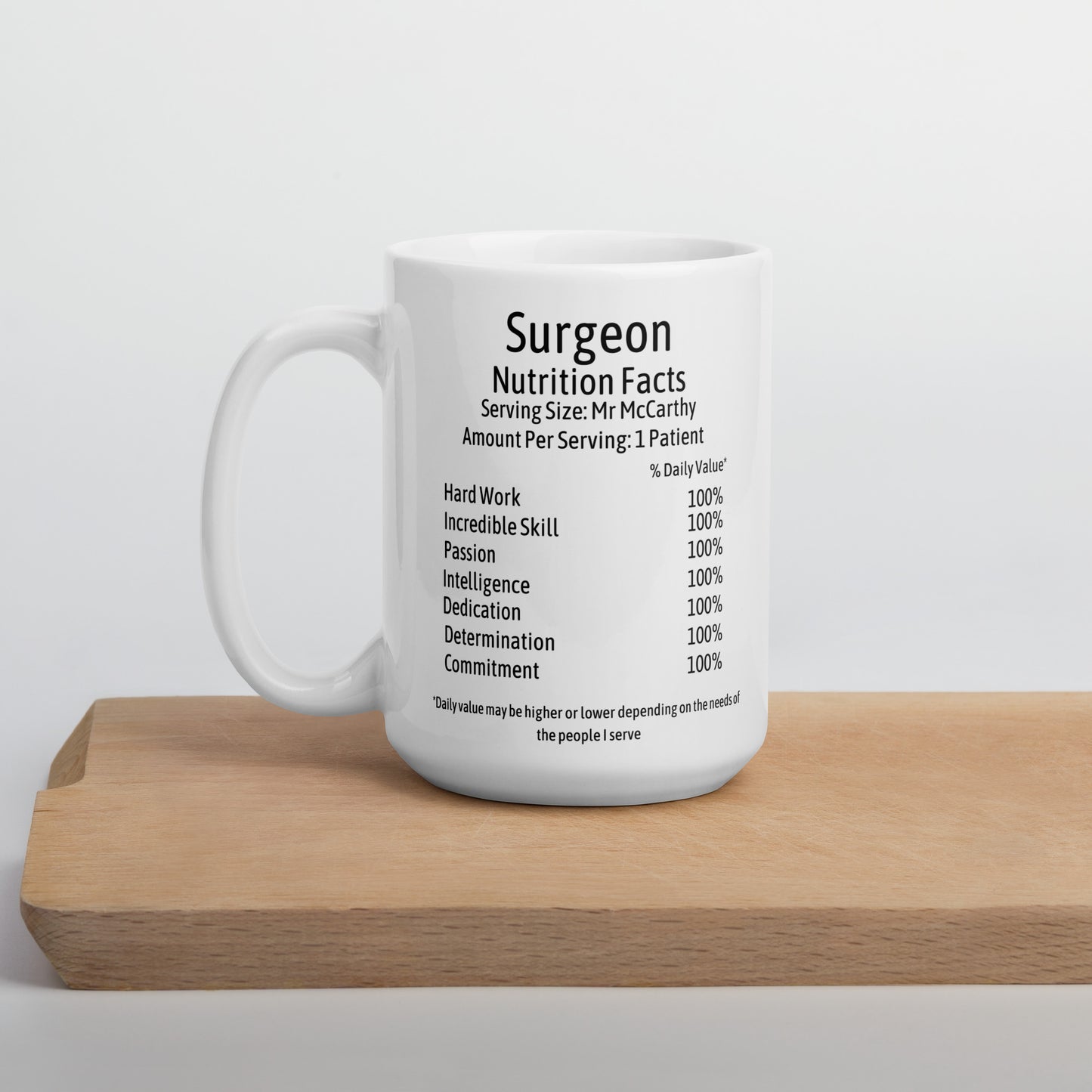 Personalised Surgeon Mug