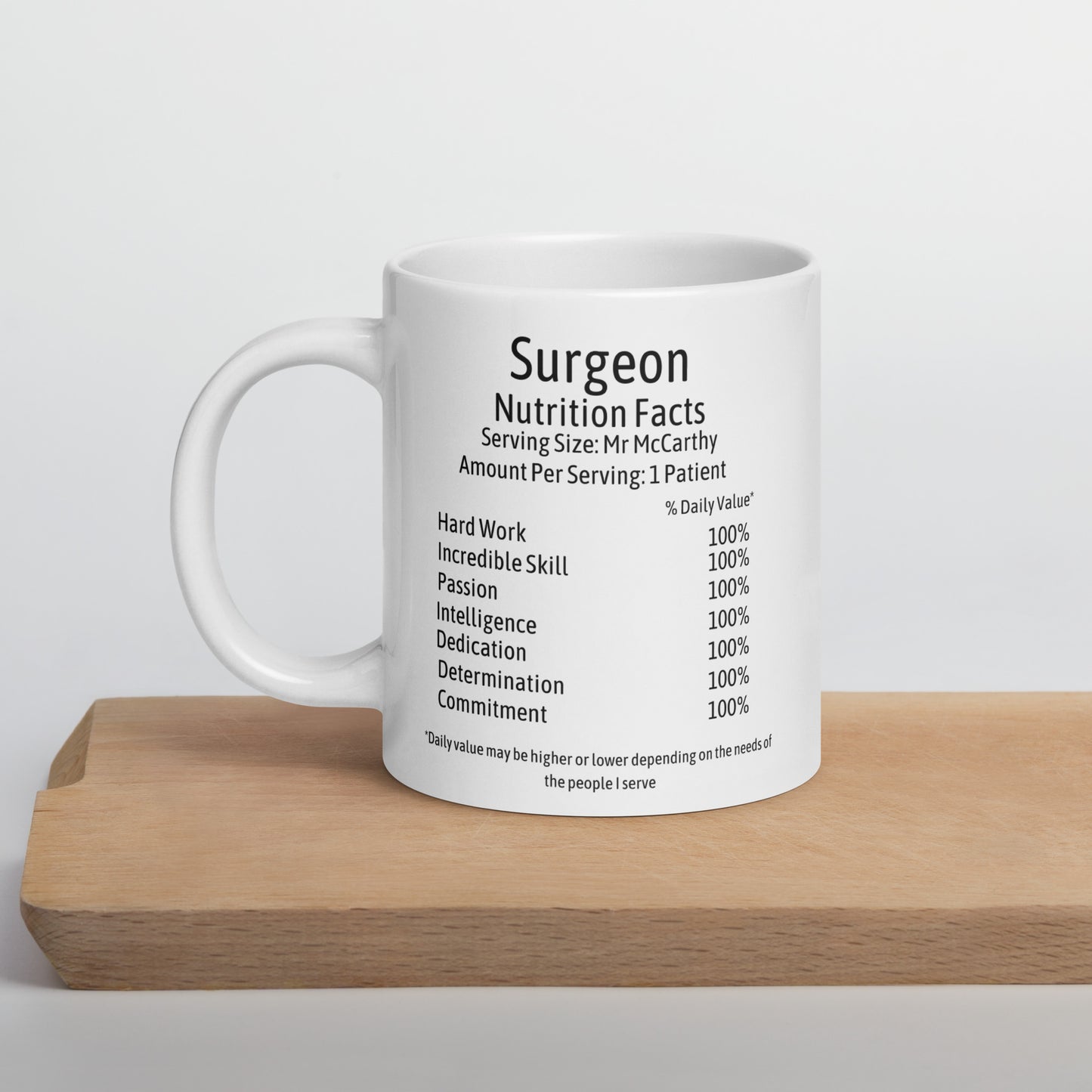 Personalised Surgeon Mug