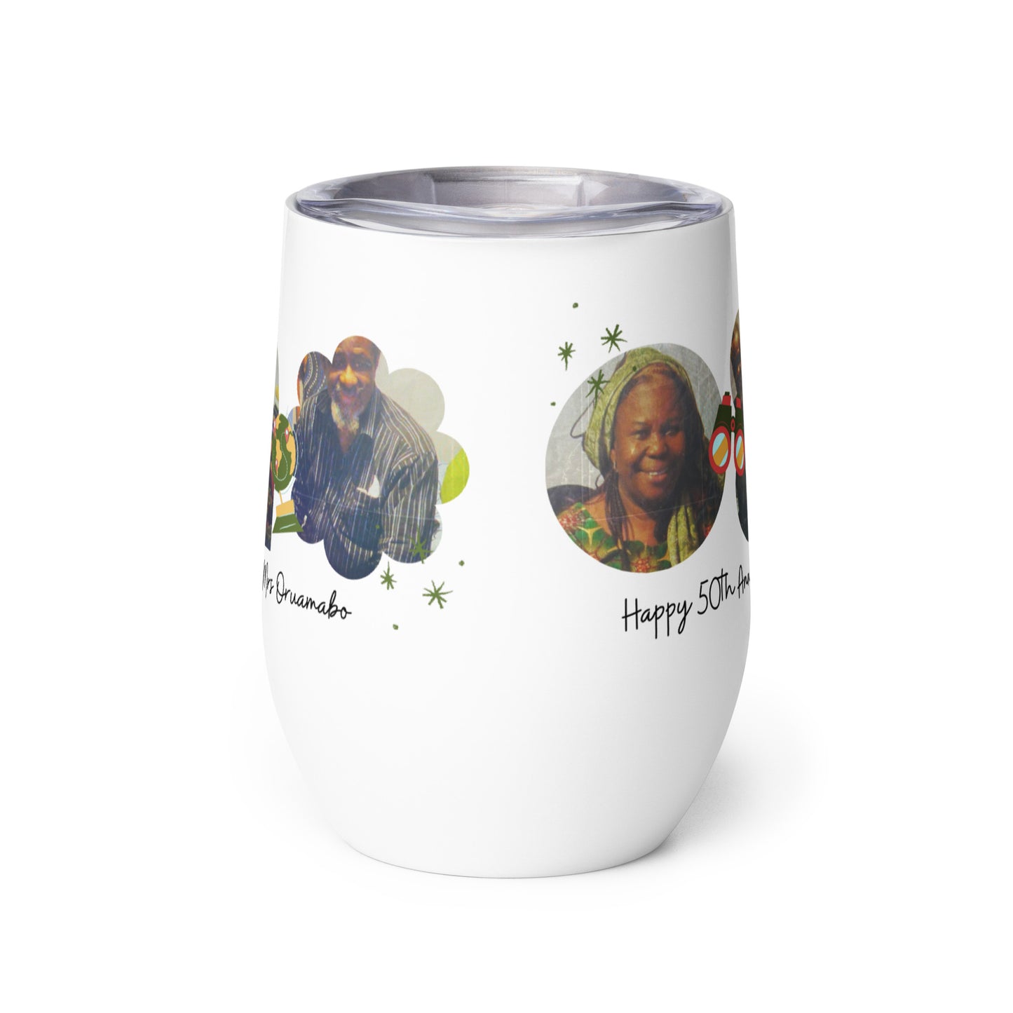 Personalised Prof Wine Tumbler